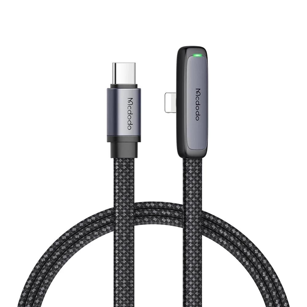 mcdodo vastupidav 36W USB-C–Lightning kiirkaabel iPhone’ile