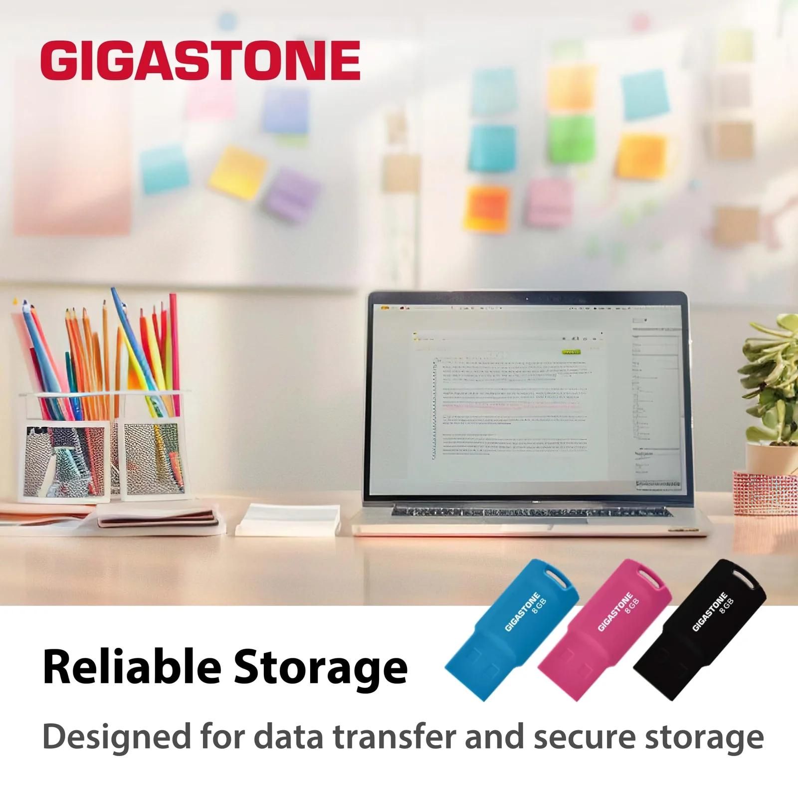 Gigastone väike ja vastupidav 16GB V70 USB-mälupulk – lisavaade