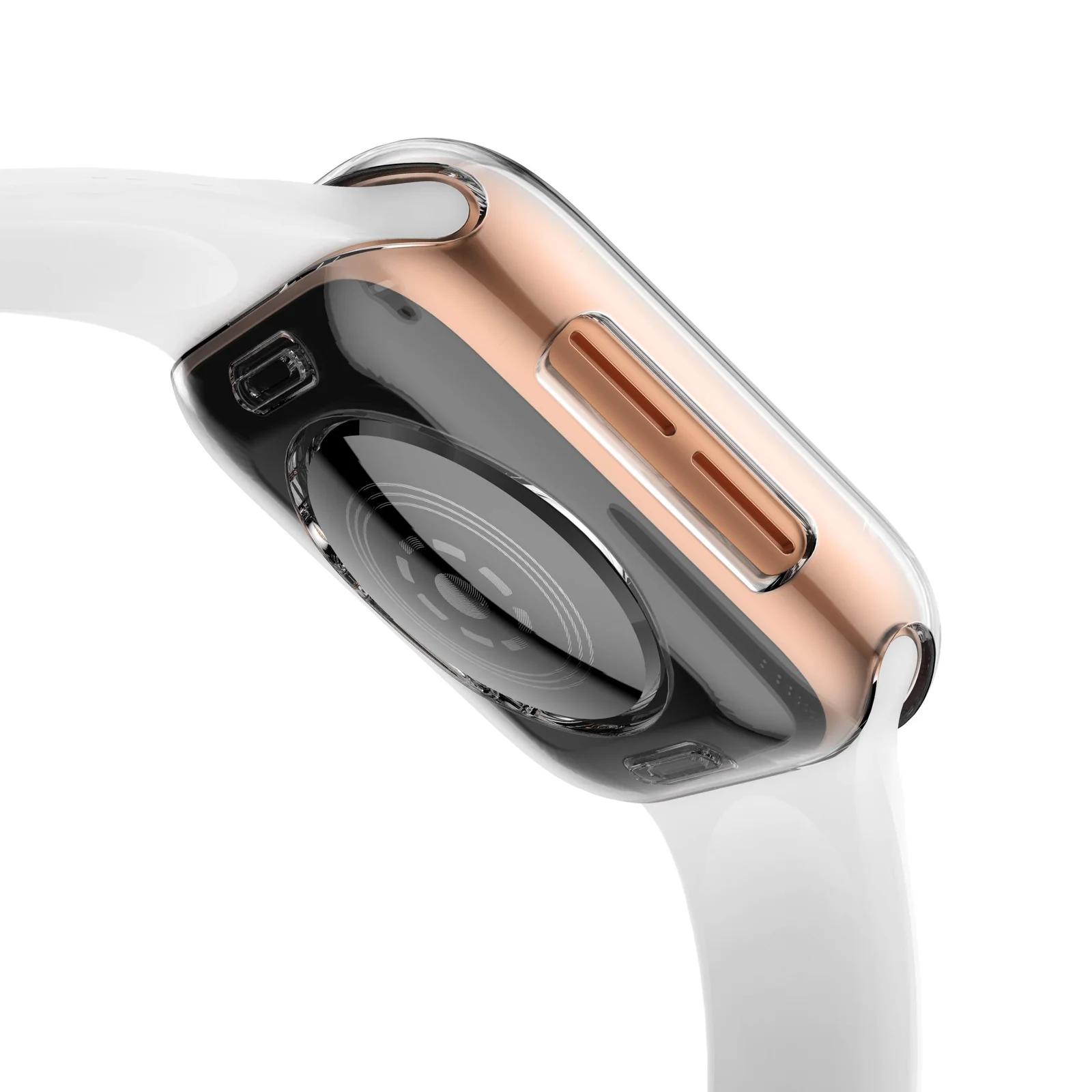 HANKN pehme TPU kaitseümbris Apple Watch 46 mm läikiv – lisavaade