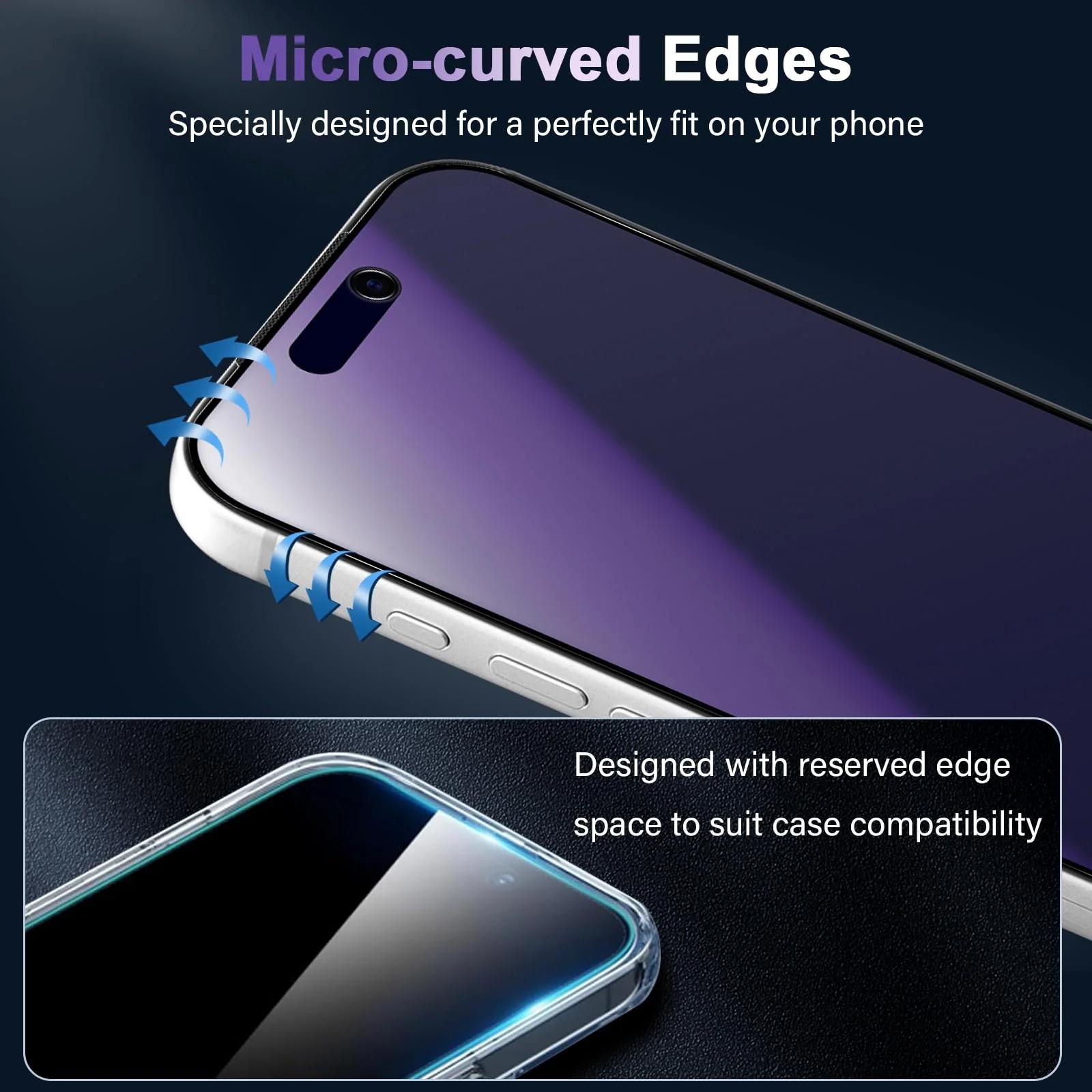 Aerku matt kaitsekile iPhone 17 Pro — privaatsus ja silmakaitse – pilt 7