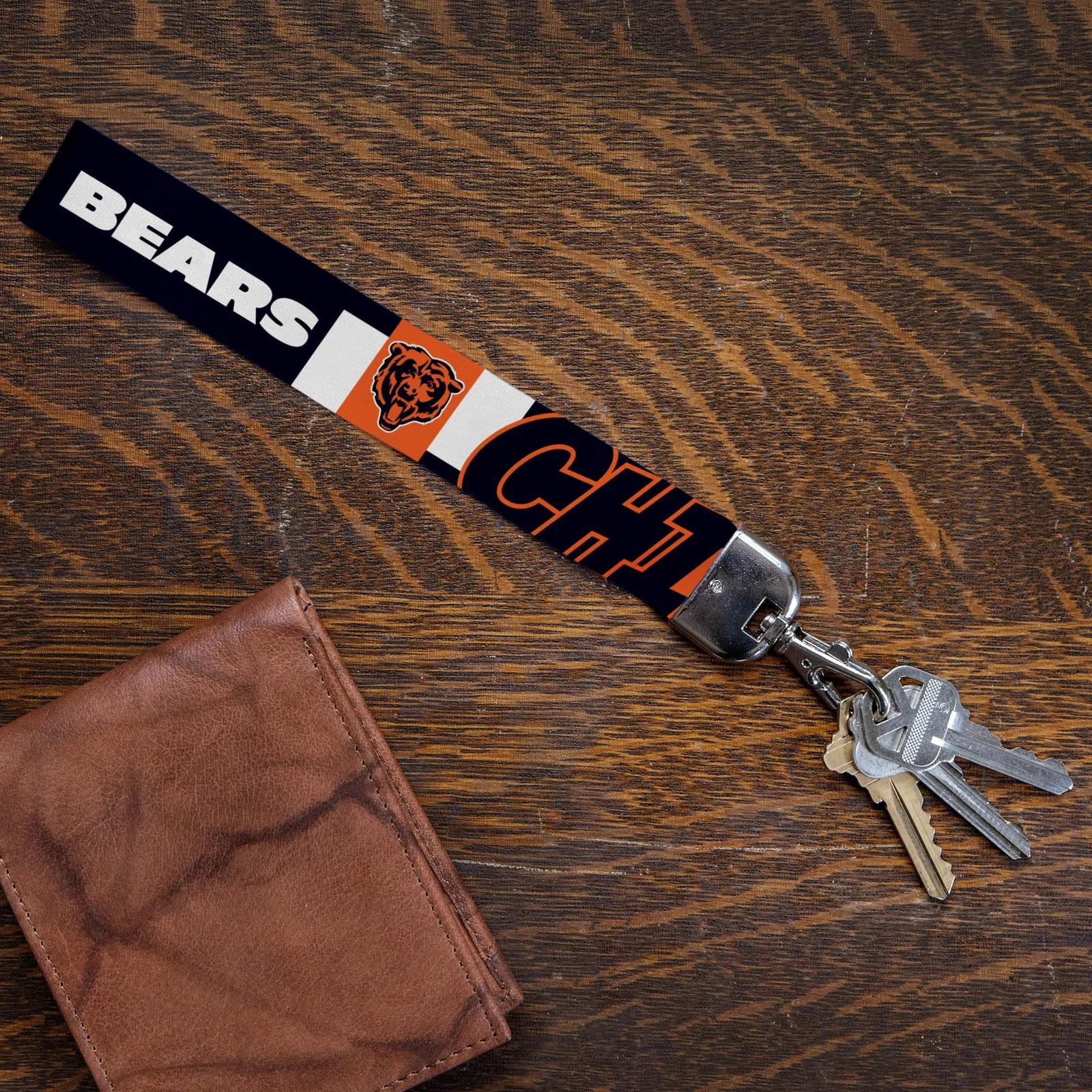 Rico Industries Chicago Bears võtmerihm — vastupidav – pakend ja tarvikud