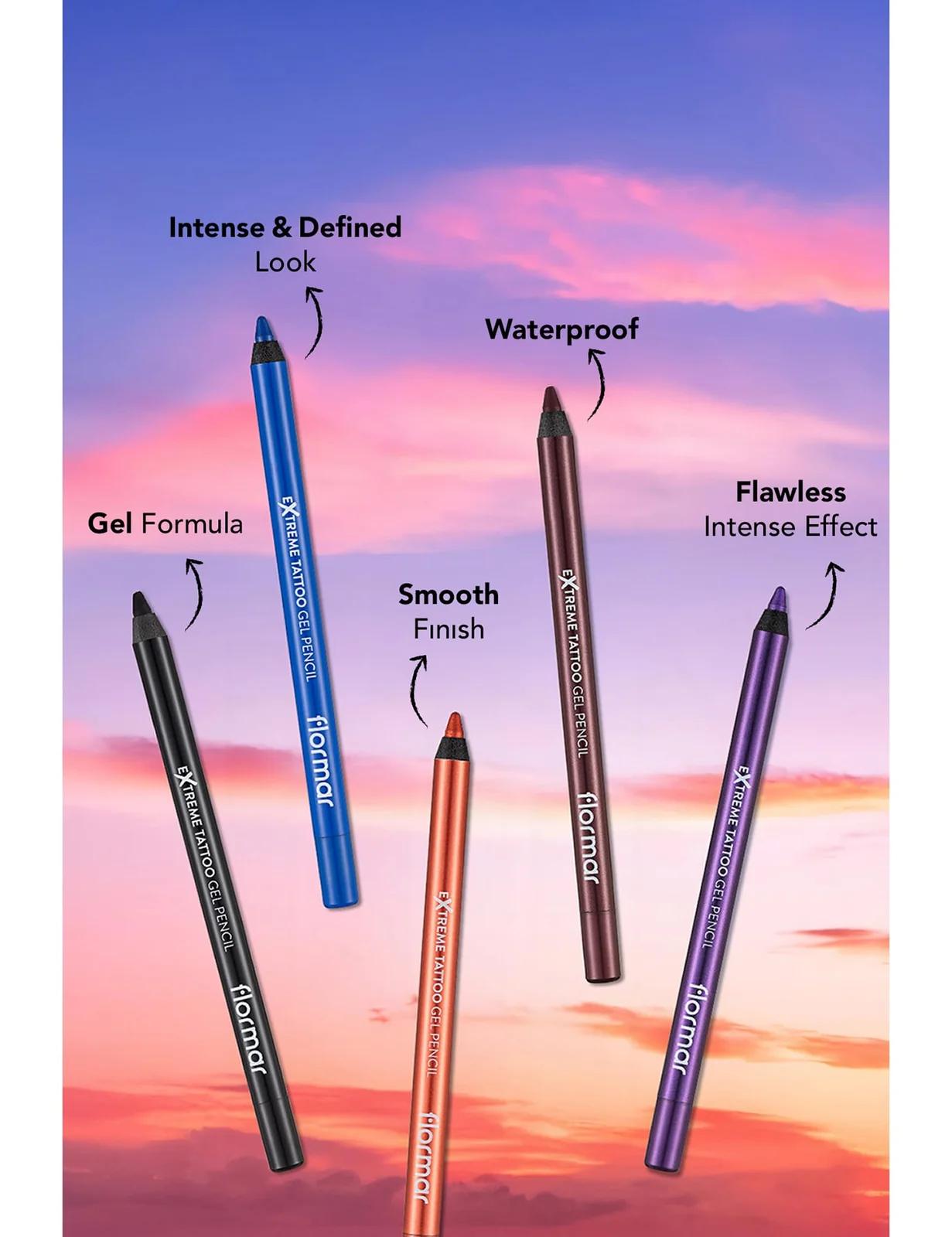 Flormar kauakestev veekindel gel-eyeliner – intensiivne pigment – pilt 9