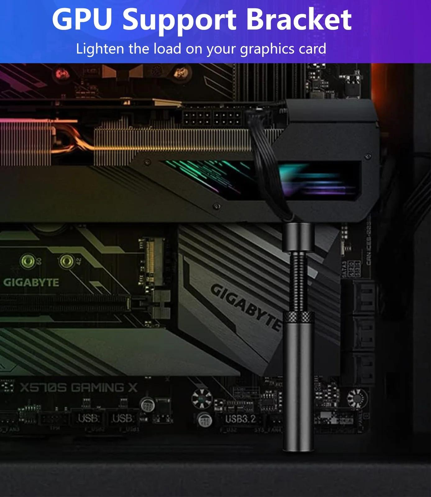 Uyubao alumiiniumist GPU tugitaldik — vastupidav ja reguleeritav – pilt 6