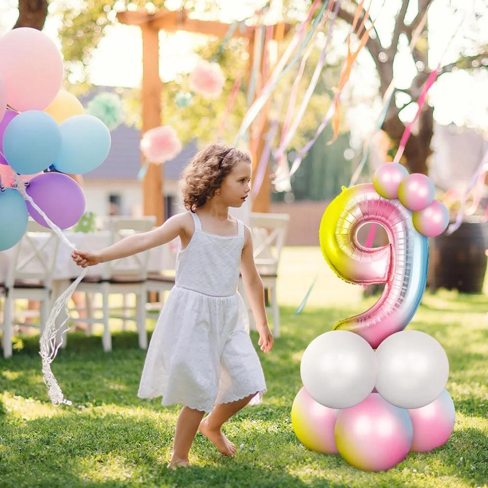 OFFCUP suurepärane fooliumballoon number — dekoratiivne ja – pilt 6