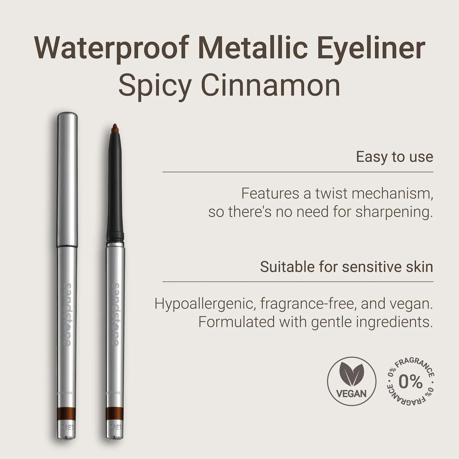 Sandstone Scandinavia loomulik vegan eyeliner — Spicy Cinnamon – pilt 8