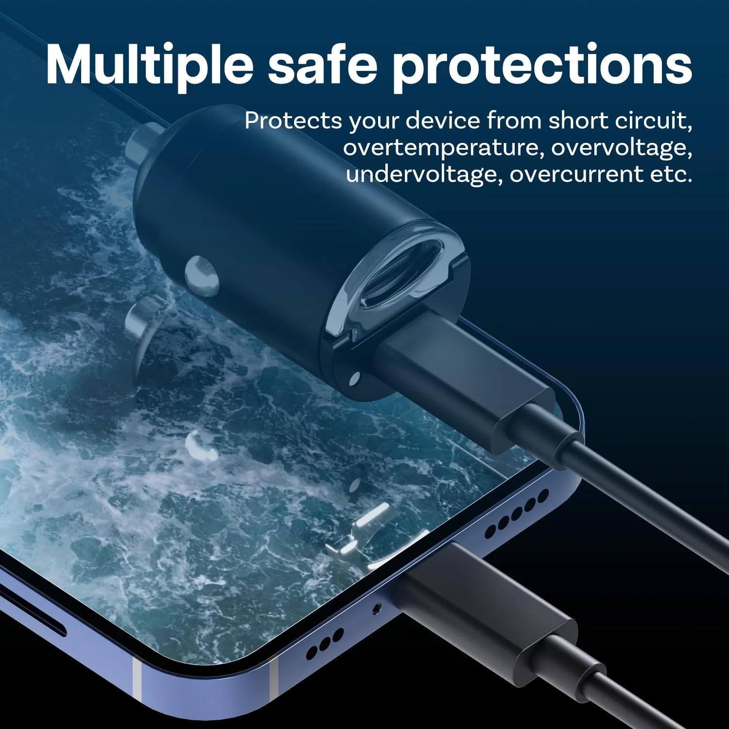 MMOBIEL alumiiniumist 45W auto USB-C laadija kiire laadimisega – pilt 6
