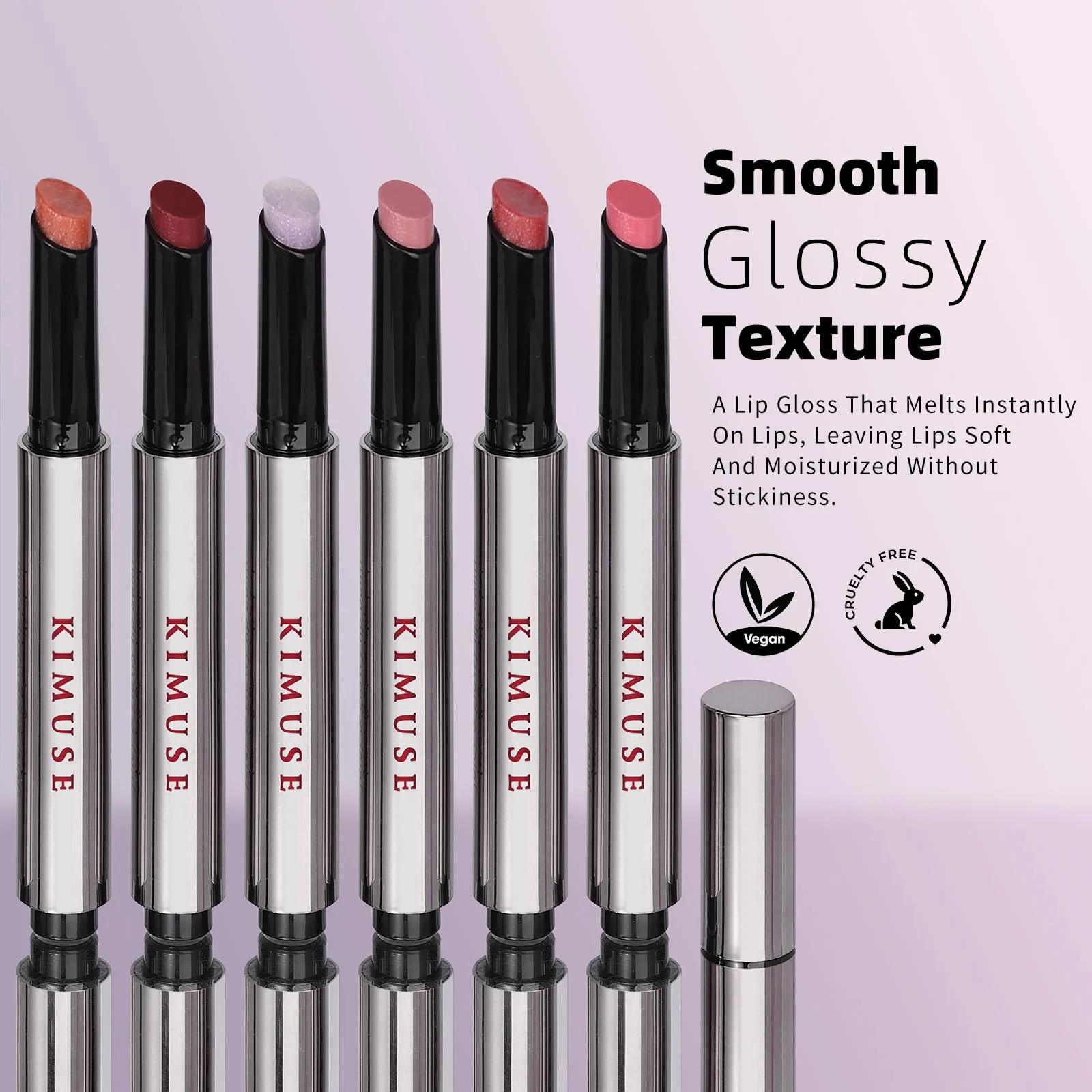 KIMUSE niisutav huulepalsam ja gloss – vegankasu – pilt 8