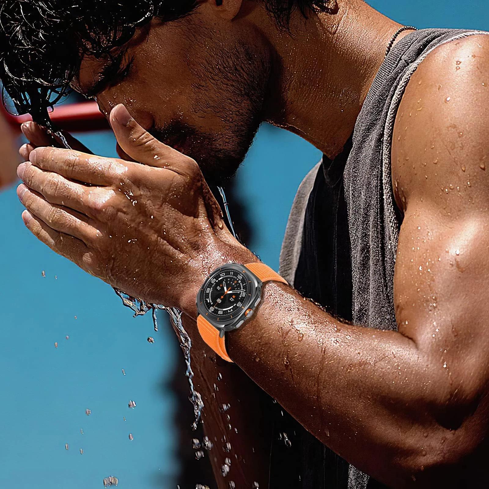 DMVEIMAL vastupidav ja hingav nailonist spordirihm Galaxy Watch – pilt 6