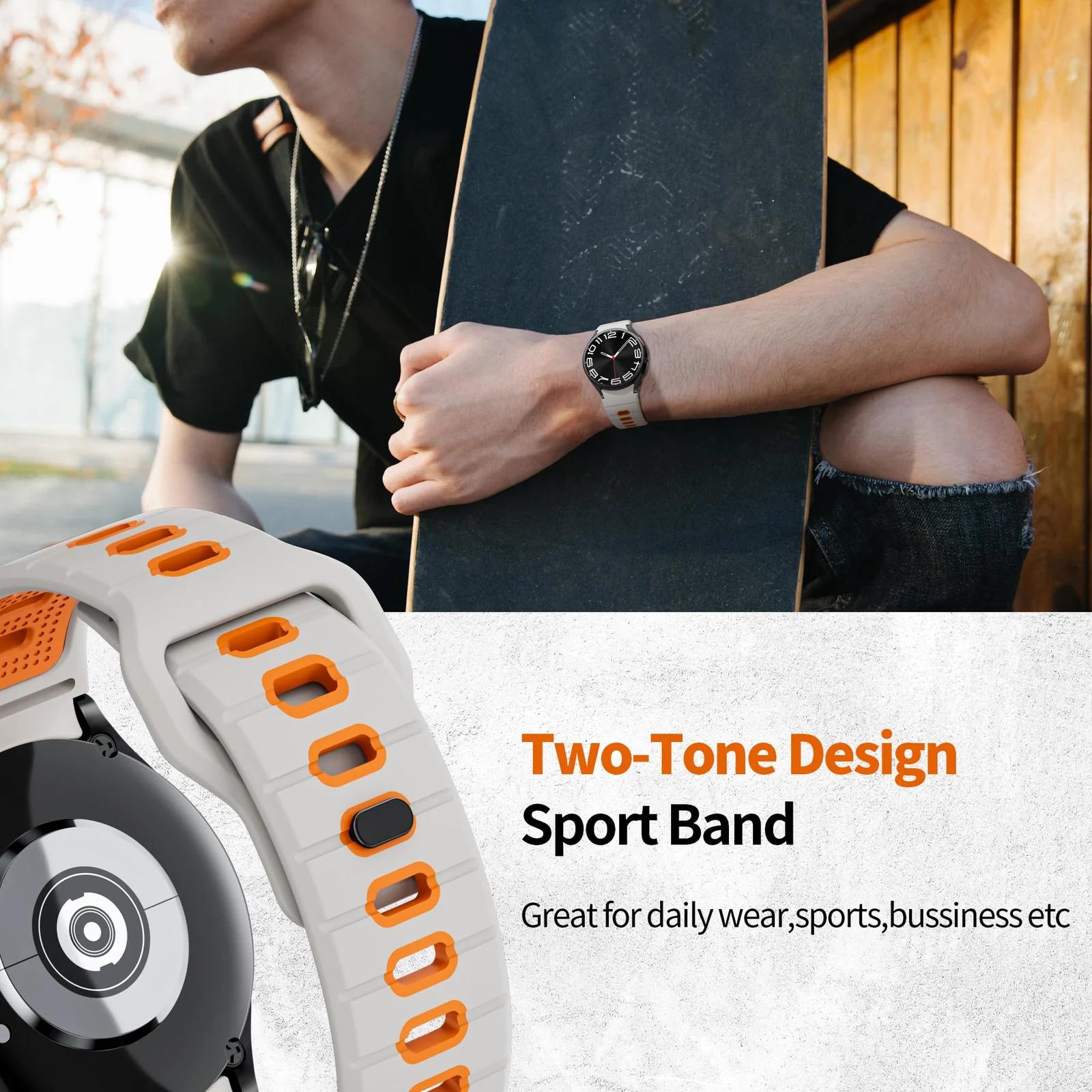 Wowstrap vastupidav silikoonrihm Samsung Nutikelladele – pilt 7