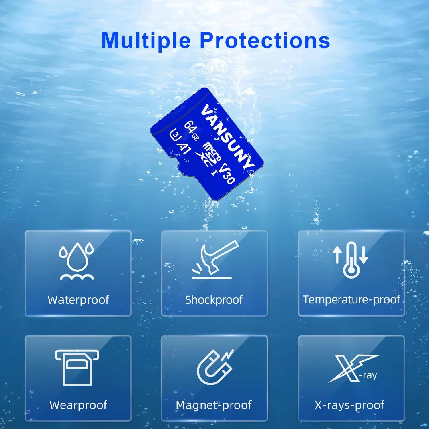 Vansuny kiire 64GB microSD kaart – usalduslik salvestus – pilt 7