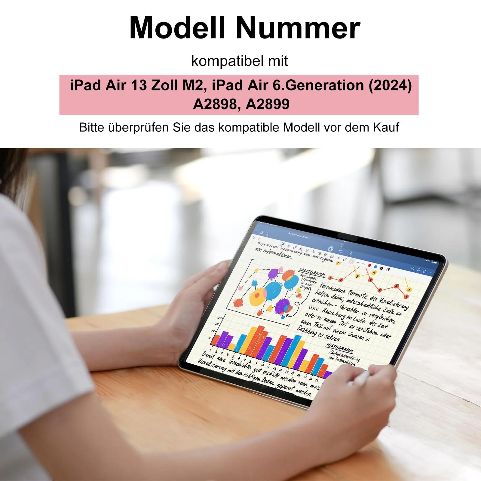 Mamol magnetiline matt kaitsefilm iPad Air 13″ — paberfeel ja – pilt 8