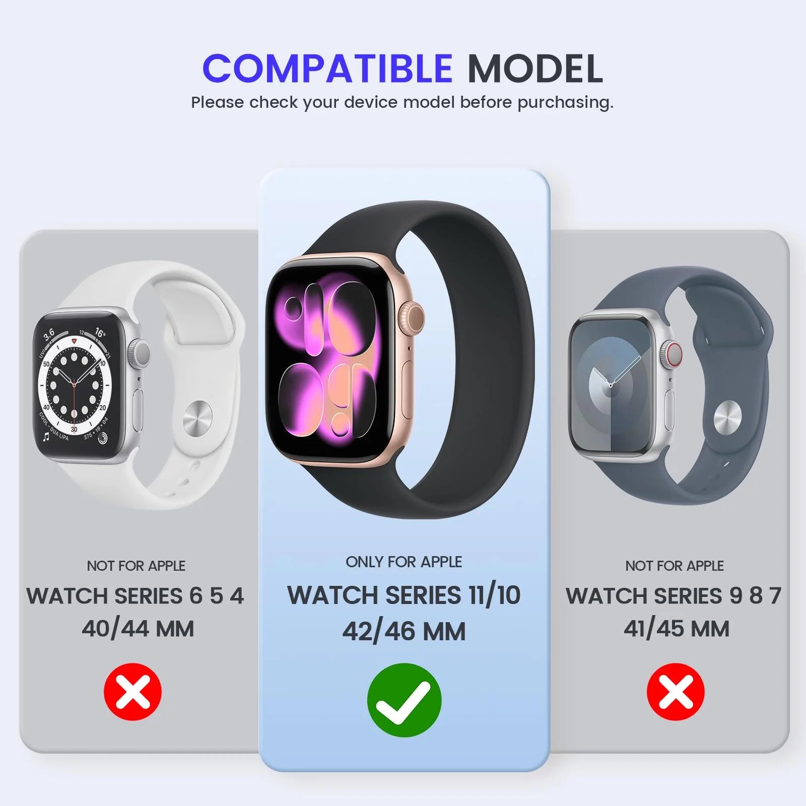 Kamita vastupidav veekindel kaitseümbris Apple Watch 46mm – detailne vaade