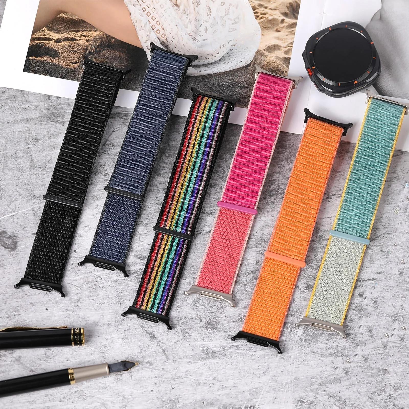 DMVEIMAL Nylon galaxy watch ultra armband elektroonika – detailne lähivaade