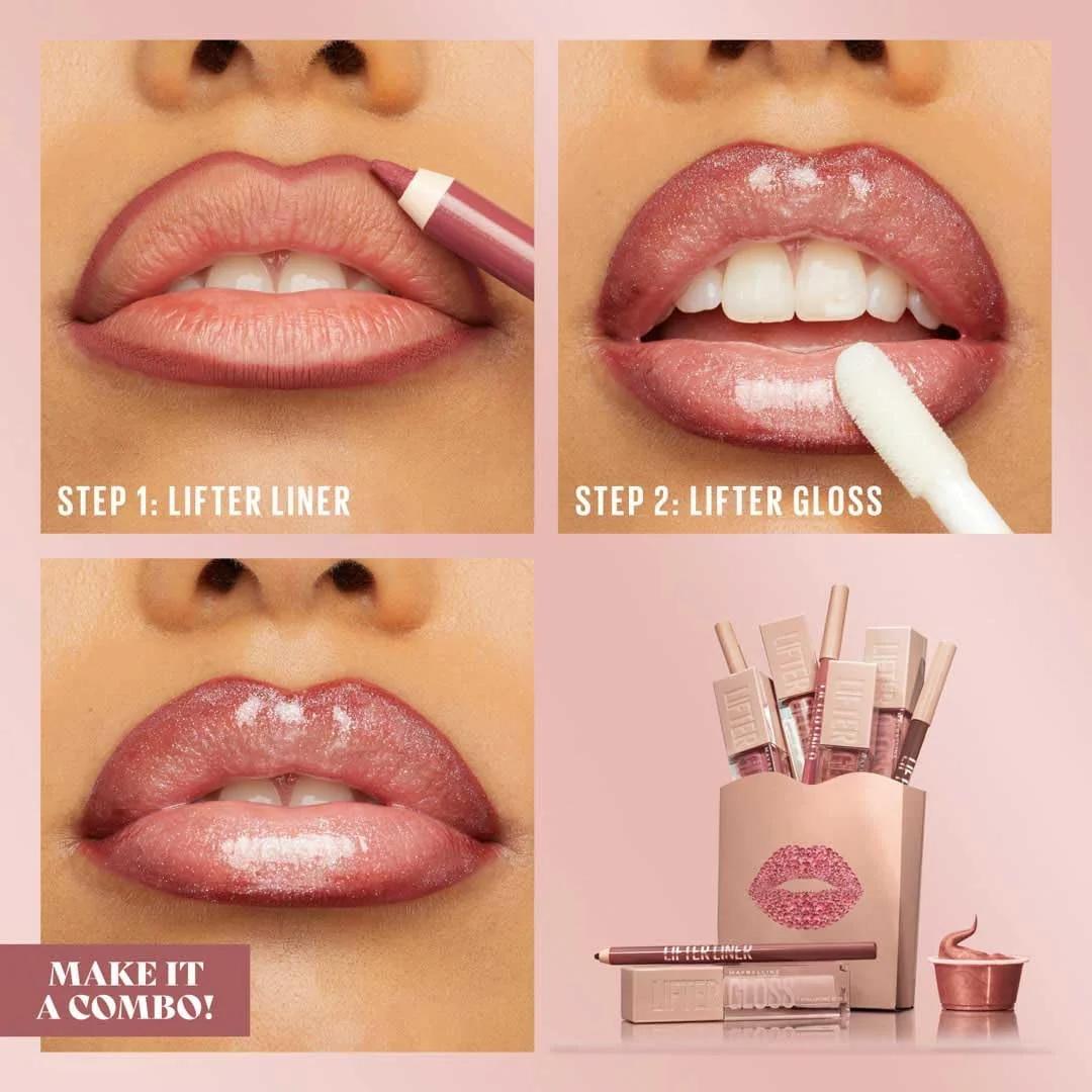 MAYBELLINE huulekontuur kreemjas hüalurooniga — täidlus – pilt 7