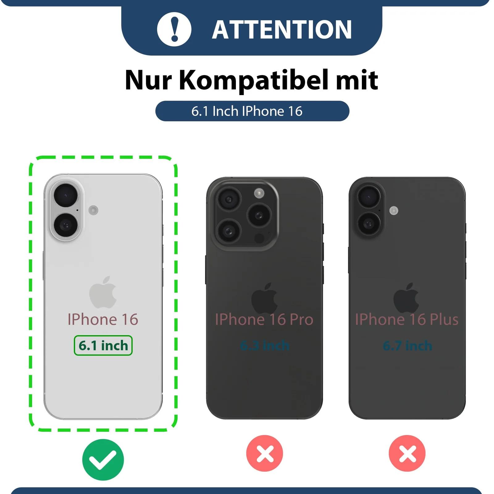 KRAFTCARE nahkne kaitsekate iPhone 16–le – kaarditasku ja statiiv – pilt 7