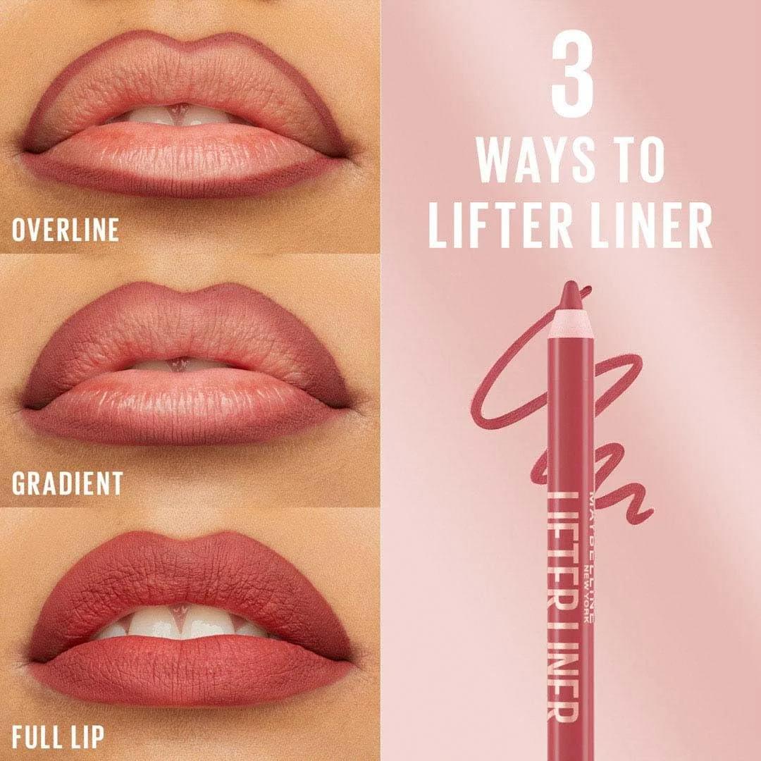 MAYBELLINE huulekontuur kreemjas hüalurooniga — täidlus – pilt 6