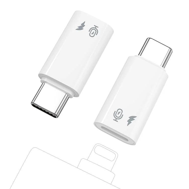 MoKo vastupidav alumiiniumist Lightning–USB-C adapter