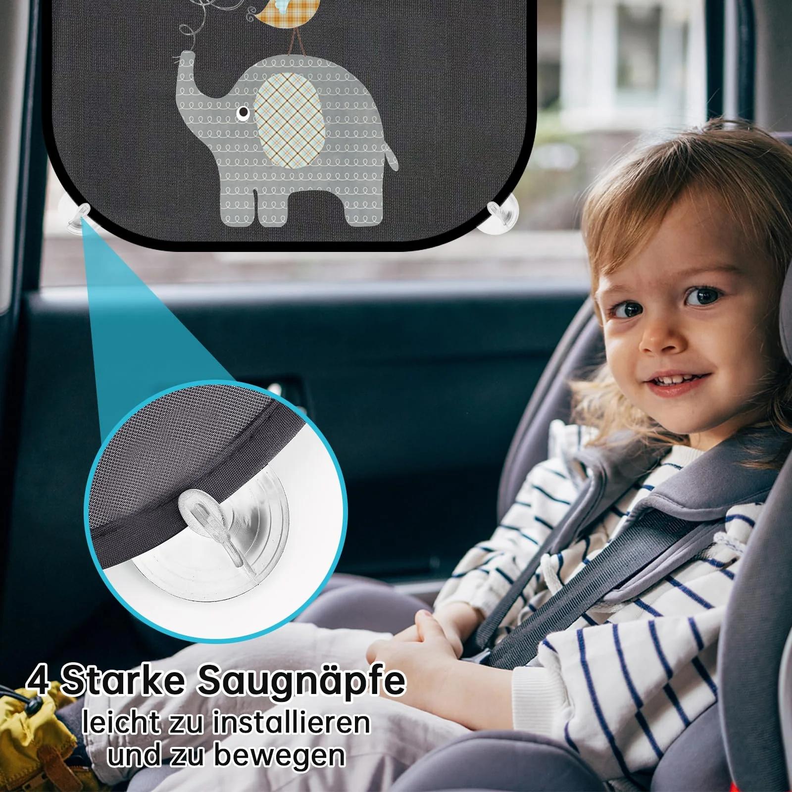 ACELIFE UV-kaitse autosse — beebidele ja lastele sobiv kaitse – detailne vaade
