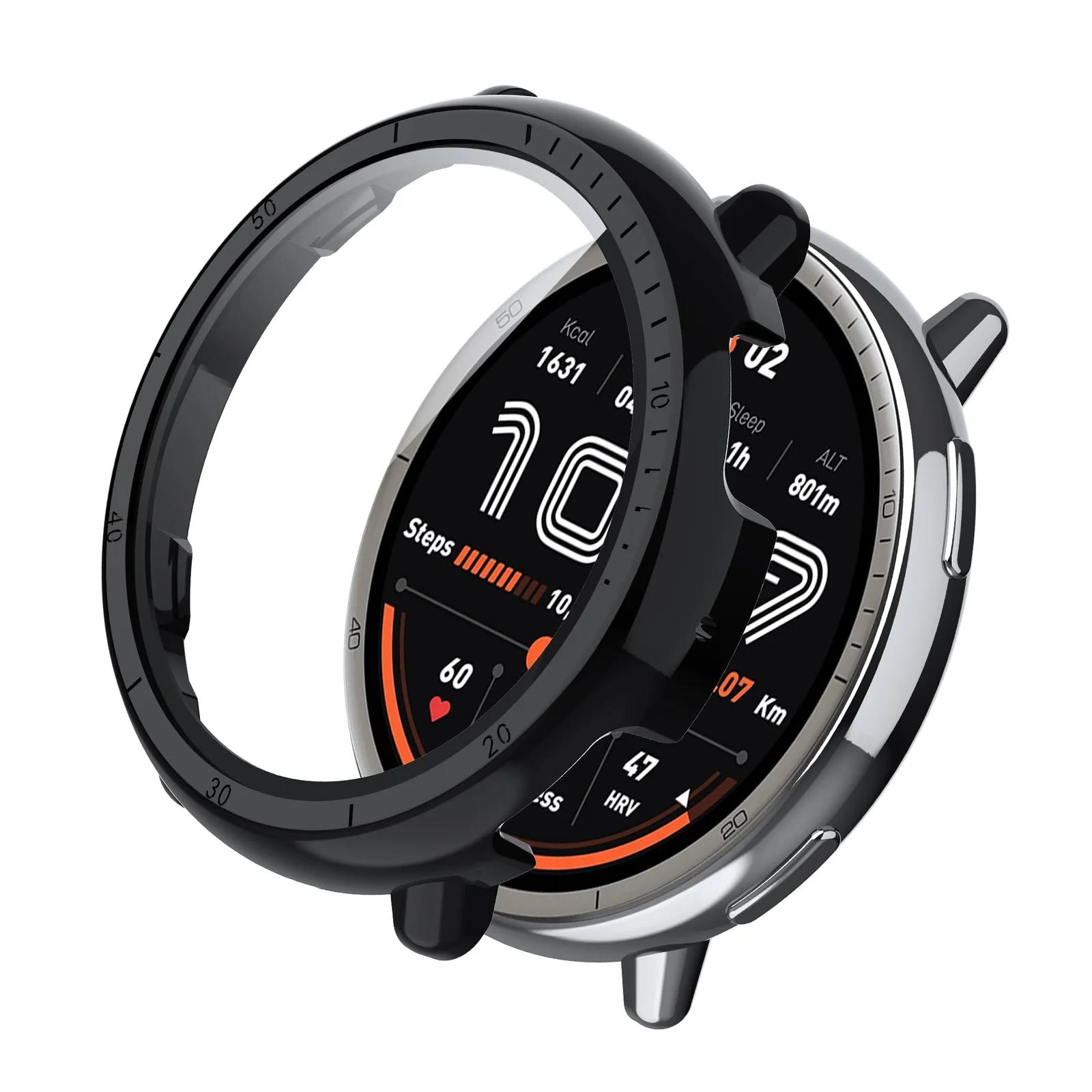 CAUHENYEE karmistatud kaitseümbris Amazfit Active 2 jaoks
