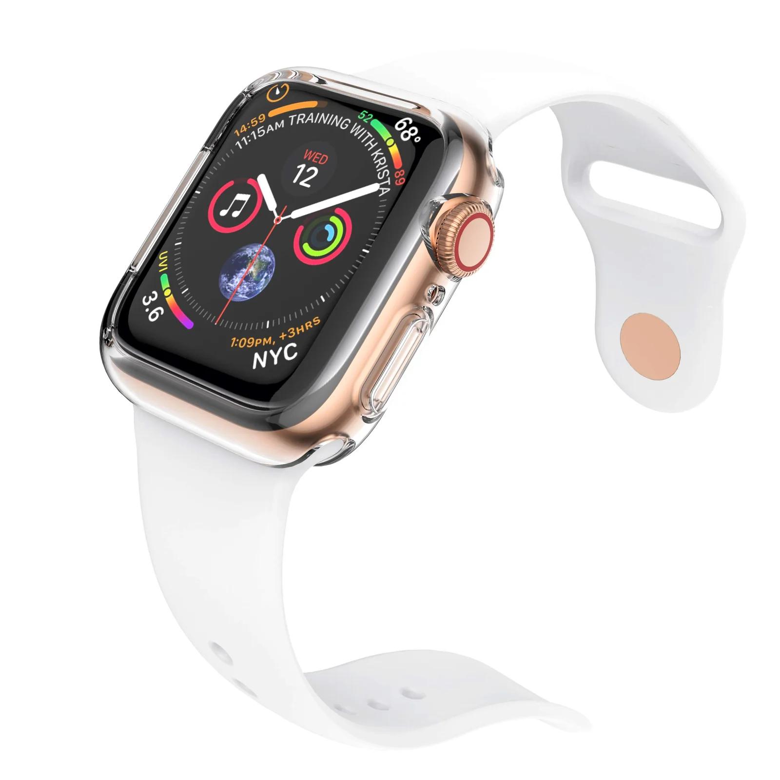 HANKN pehme TPU kaitseümbris Apple Watch 46 mm läikiv – pakend ja tarvikud