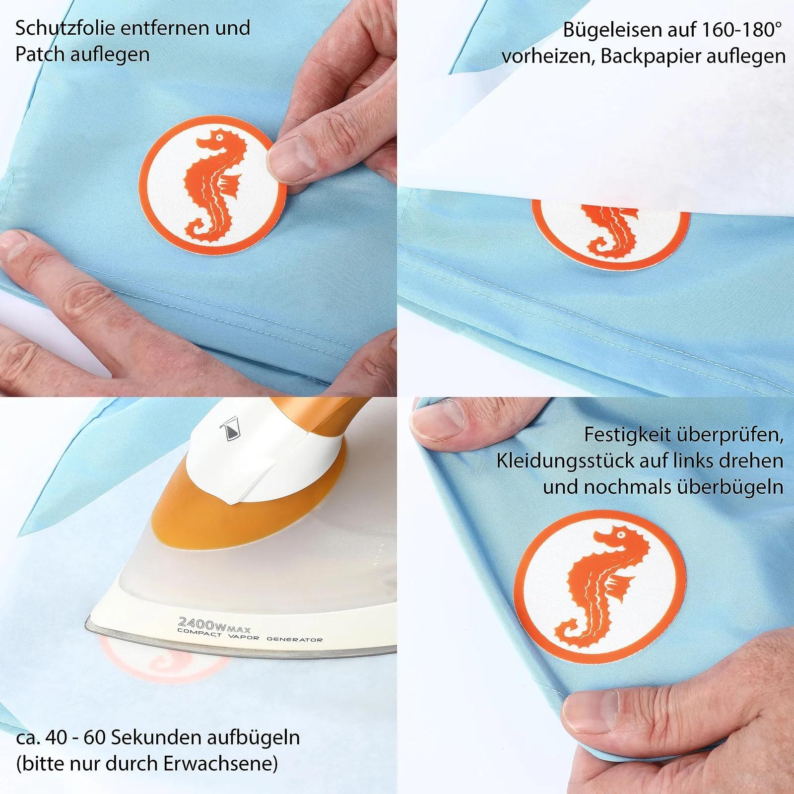 CraftWerk veekindel seepferdchen ripats charm lastele, 2tk – lisavaade