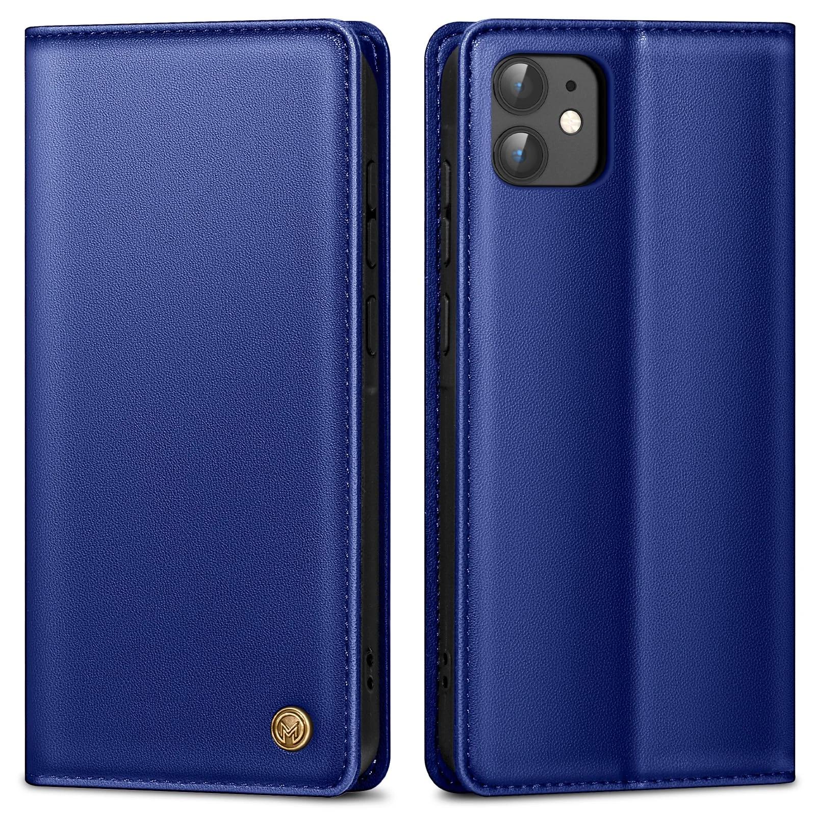 AIMOYU pehme PU-nahast kaitsekott iPhone 11 jaoks — elegantne