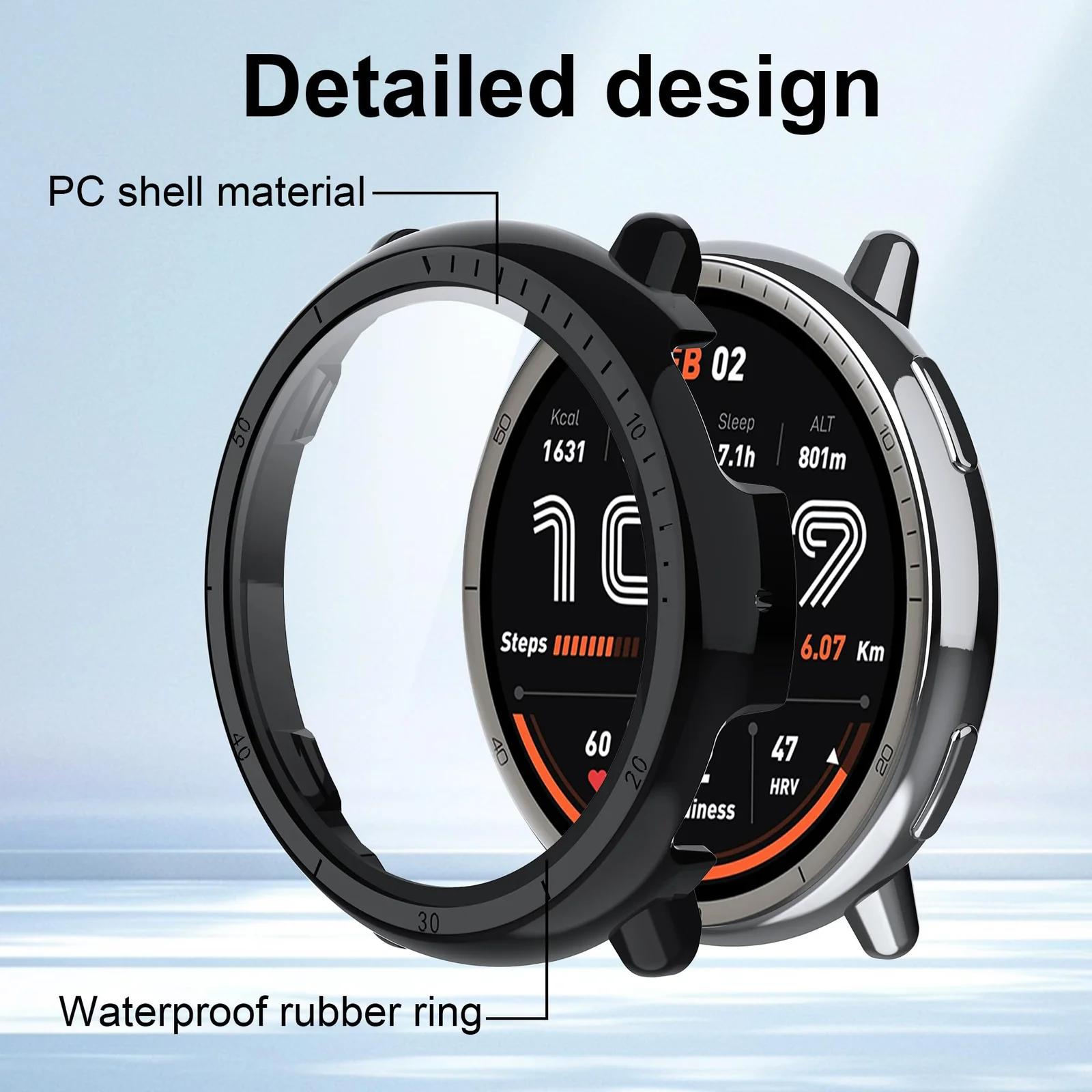 CAUHENYEE karmistatud kaitseümbris Amazfit Active 2 jaoks – lisavaade