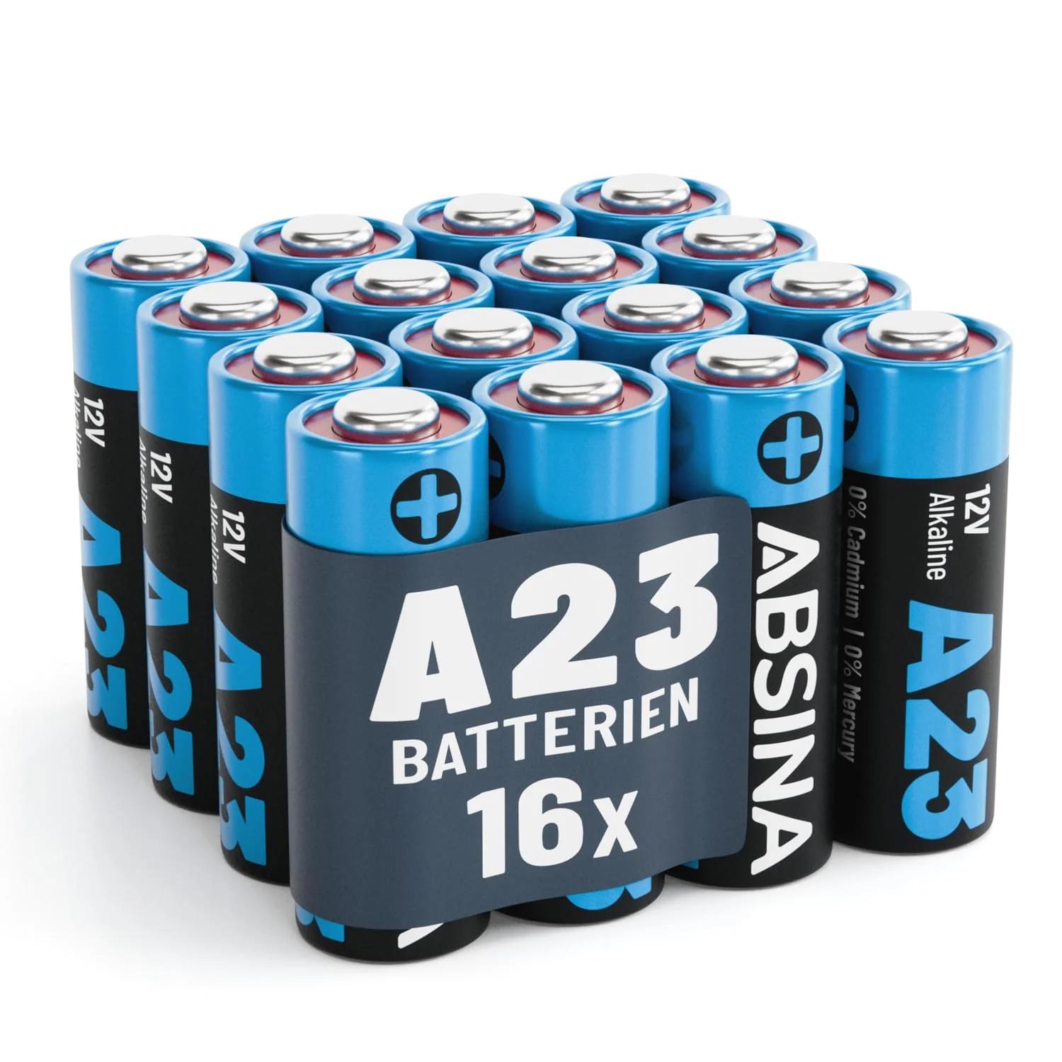 ABSINA A23 12V alikaliumpatareid – pika elueaga komplekt