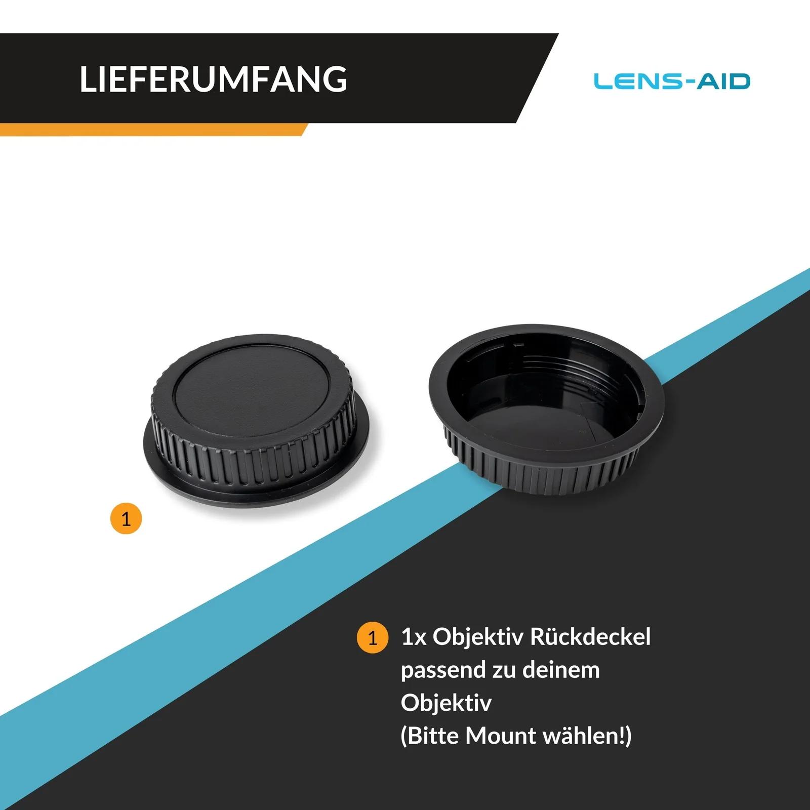 LENS-AID kaitseümbris tagumise objektiivi kate Fuji X jaoks – pilt 7