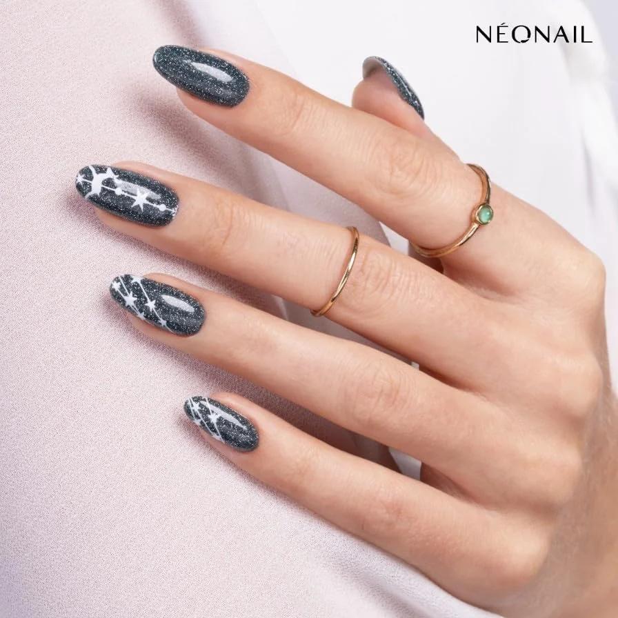 NÉONAIL Stamping Plate 10224 – pühade teemaline nail art – pakend ja tarvikud