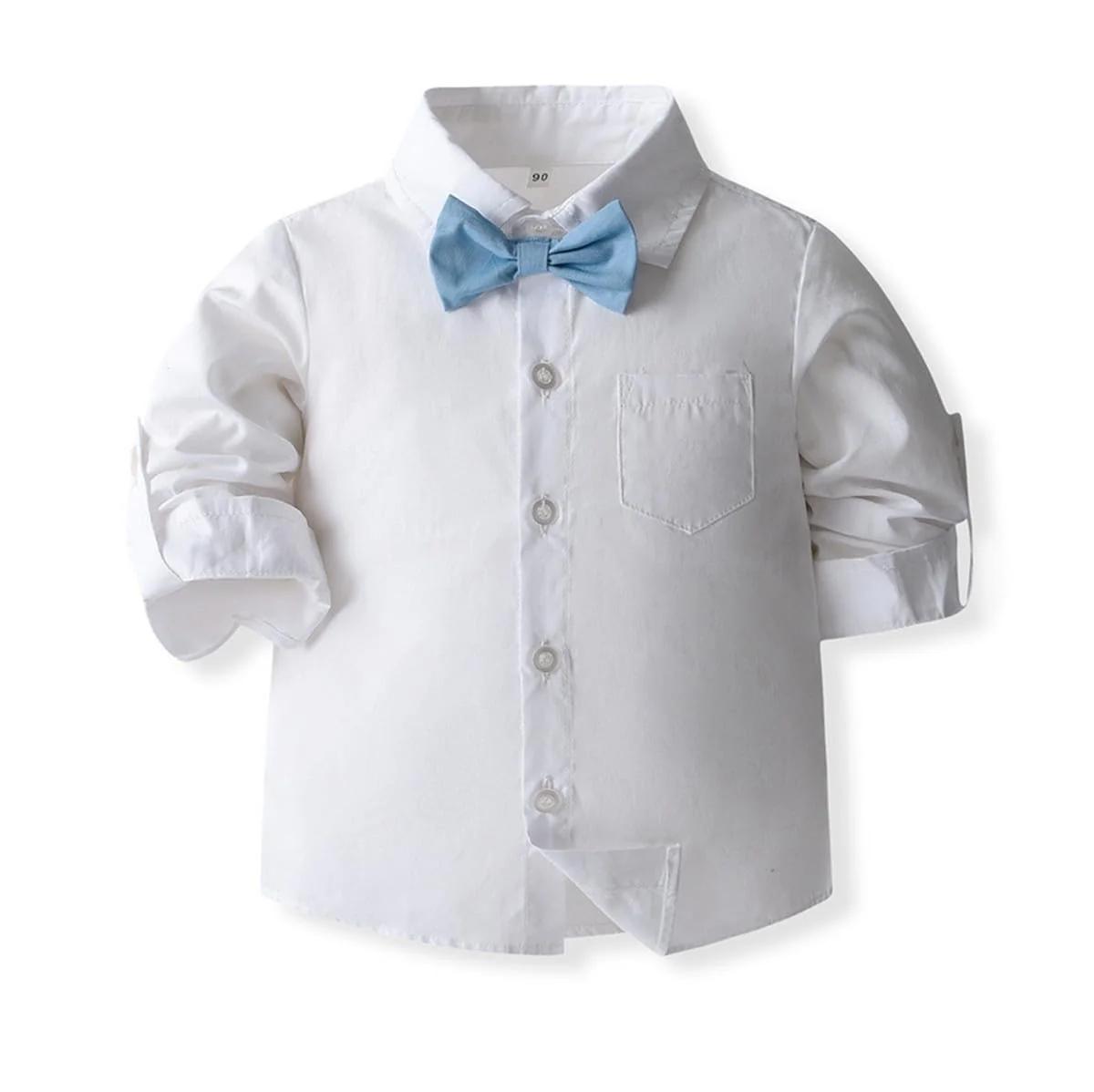 FAIRYRAIN poiste pidulik 2-osaline komplekt – pehme puuvill – detailne vaade
