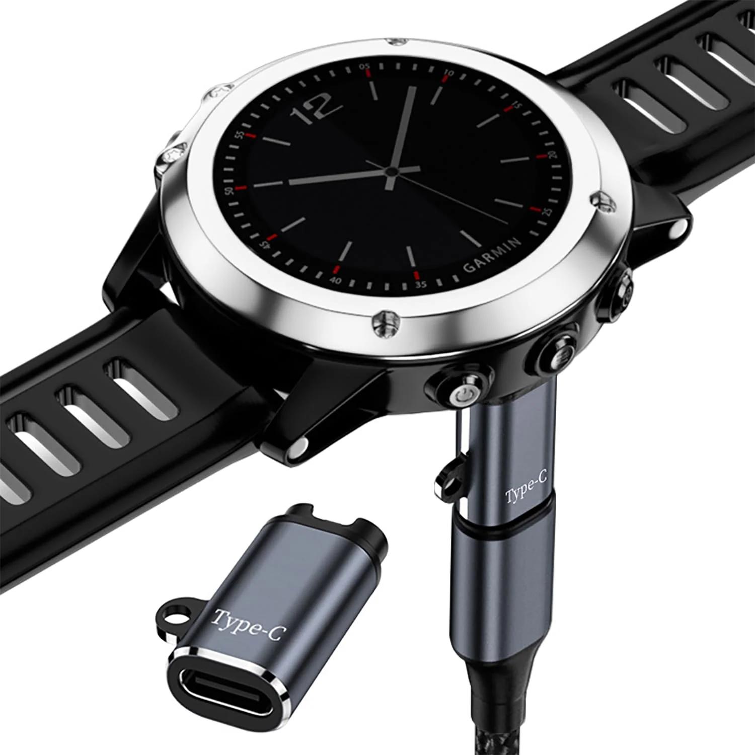 AQSQWQ alati kaasas: kerge USB-C laadija Gar-min kellale – pakend ja tarvikud
