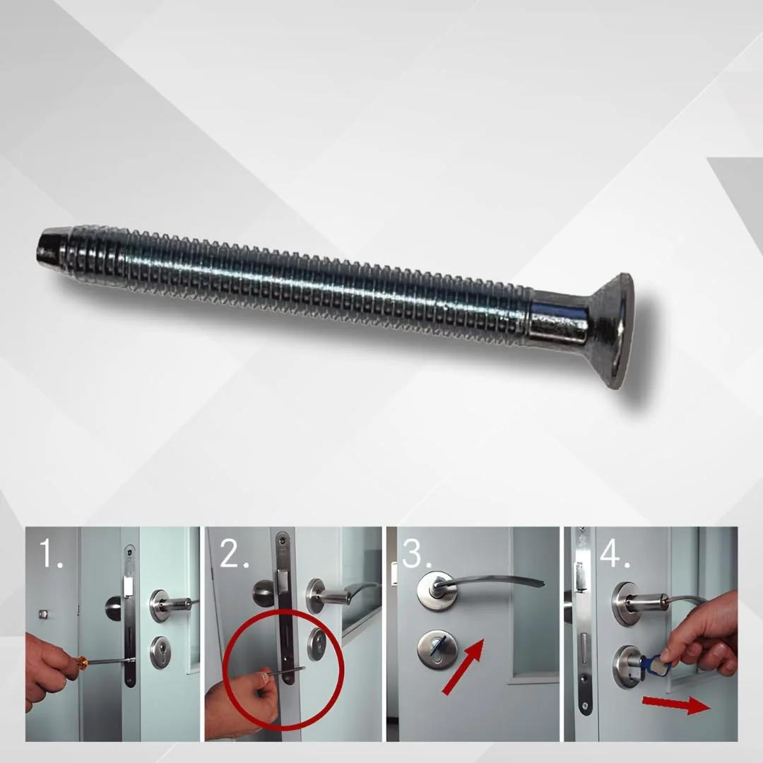 bayesen tsingitud M5 x 40 mm kruvi – vastupidav silindrikinnitus – kasutusnäide