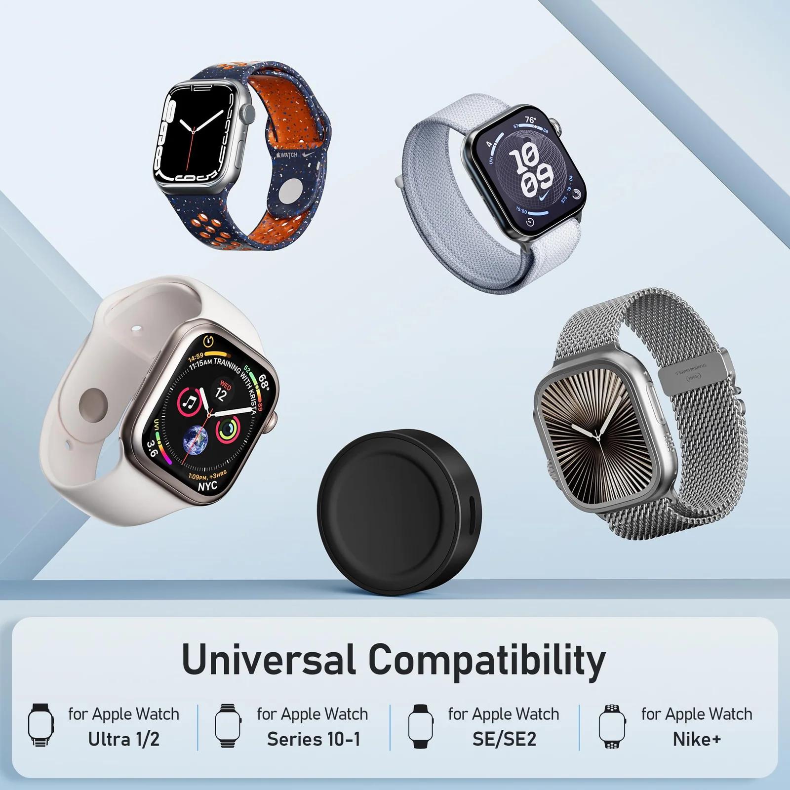Elebase alumiiniumist kaasaskantav magnetlaadija Apple Watchile – pilt 7
