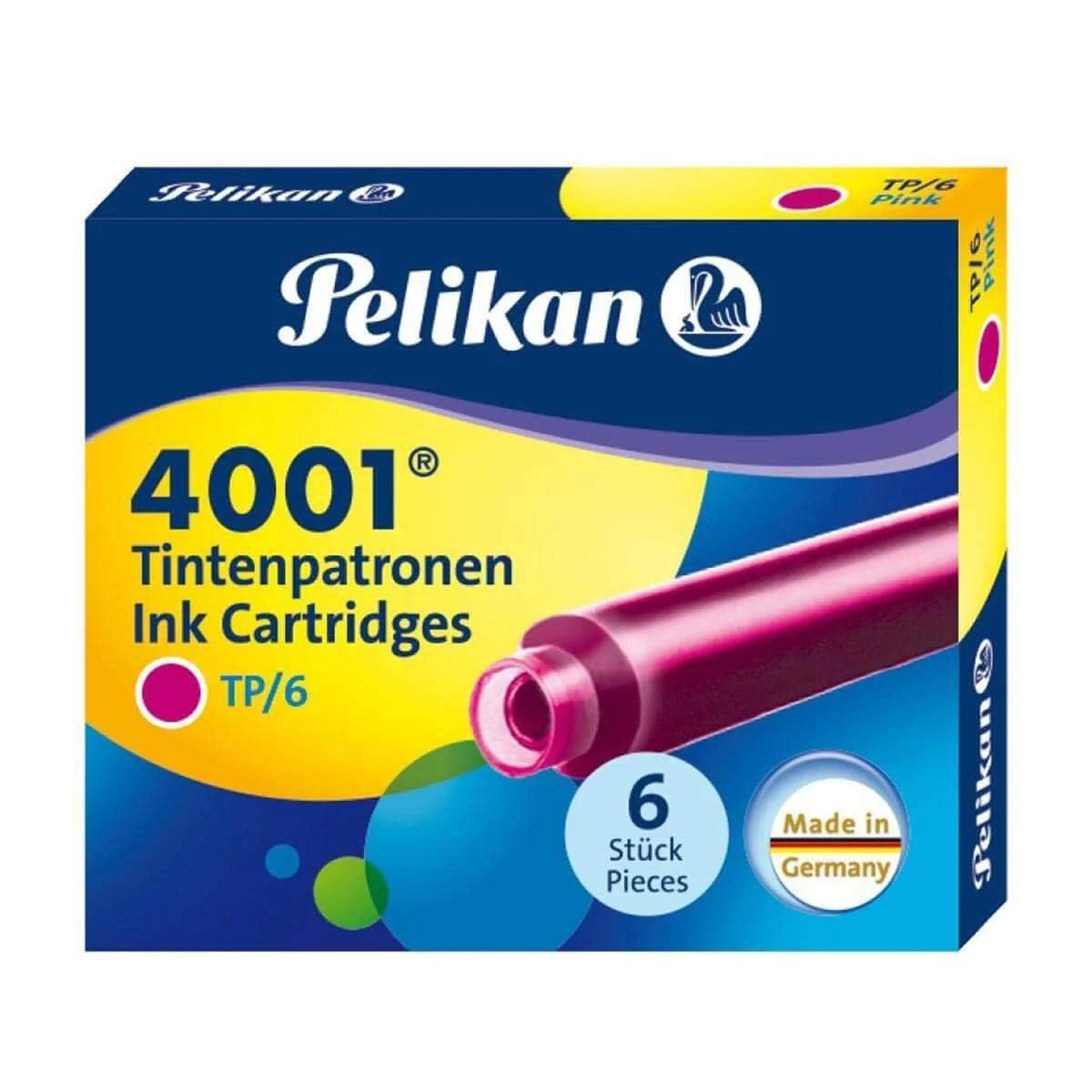 Pelikan sügavroosa tindipatruunid 6 tk – usalduslik kirjutus – lisavaade