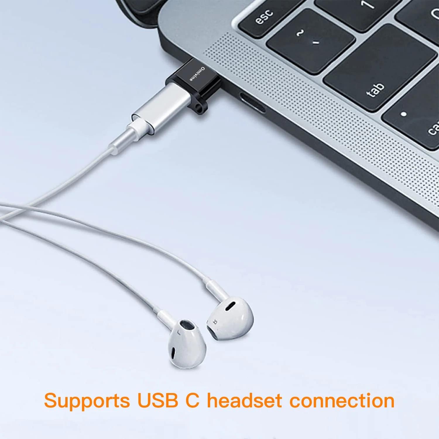 Omivine vastupidav USB-C adapter võtmehoidjaga – lisavaade