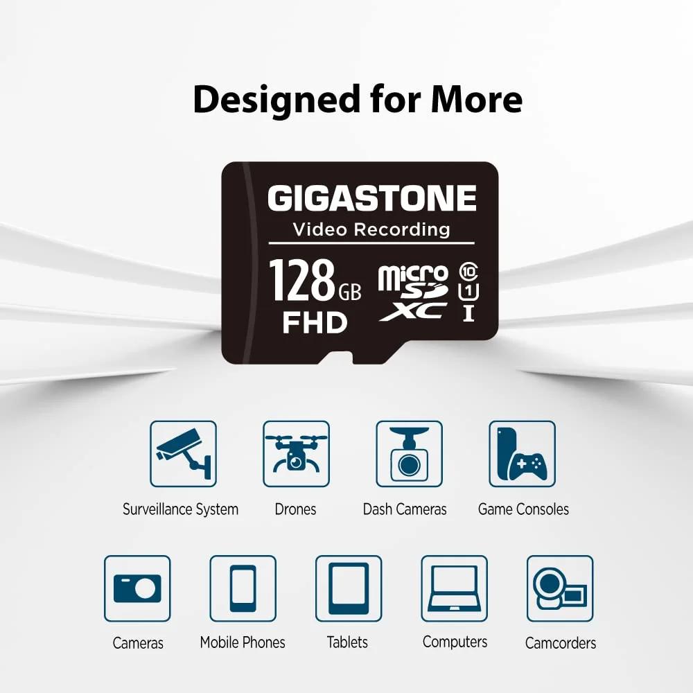 Gigastone 5× 128GB MicroSD kaart – vastupidav ja kiire salvestus – pilt 7