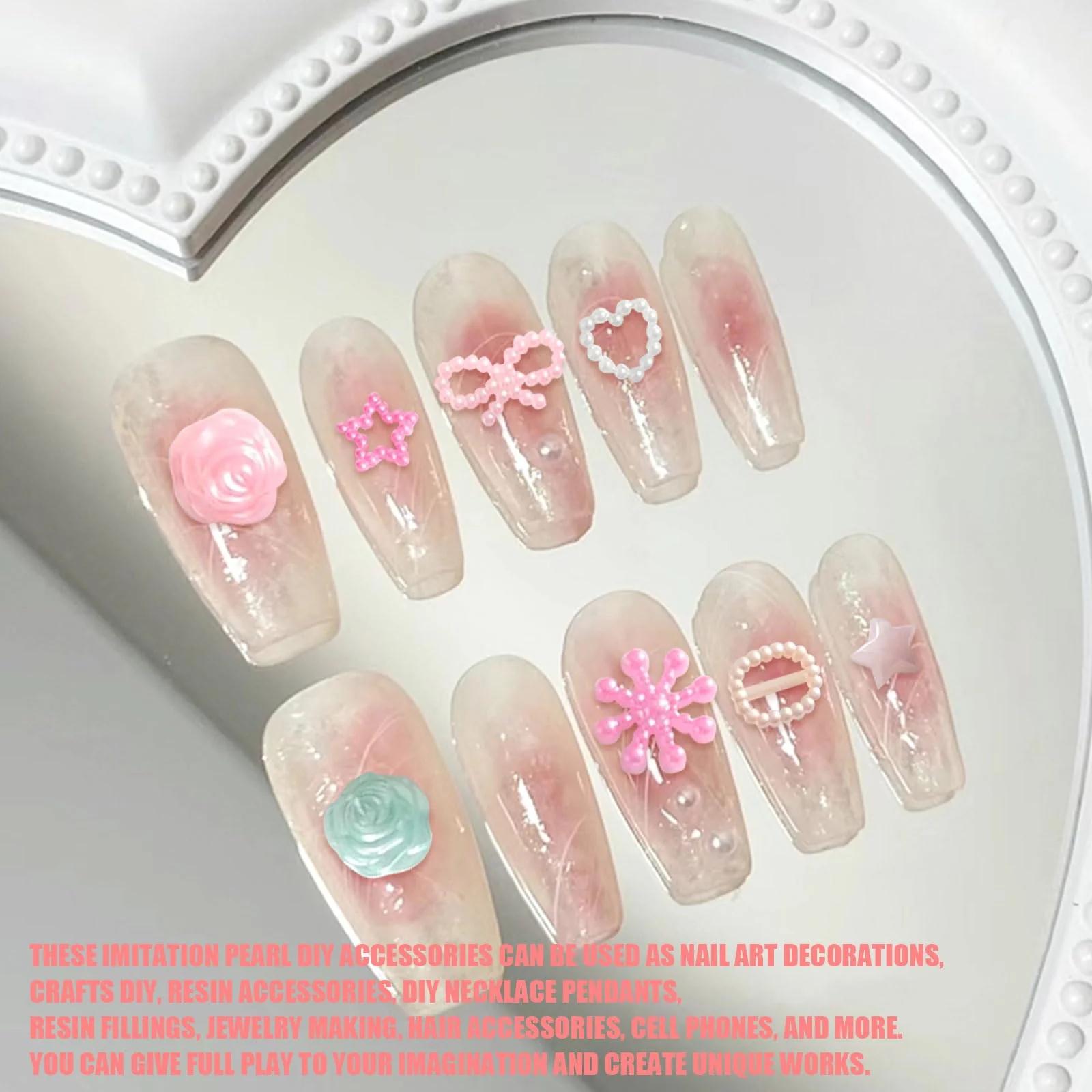Suxgumoe akrüülne 3D nail art komplekt — DIY kingitus – kasutusnäide