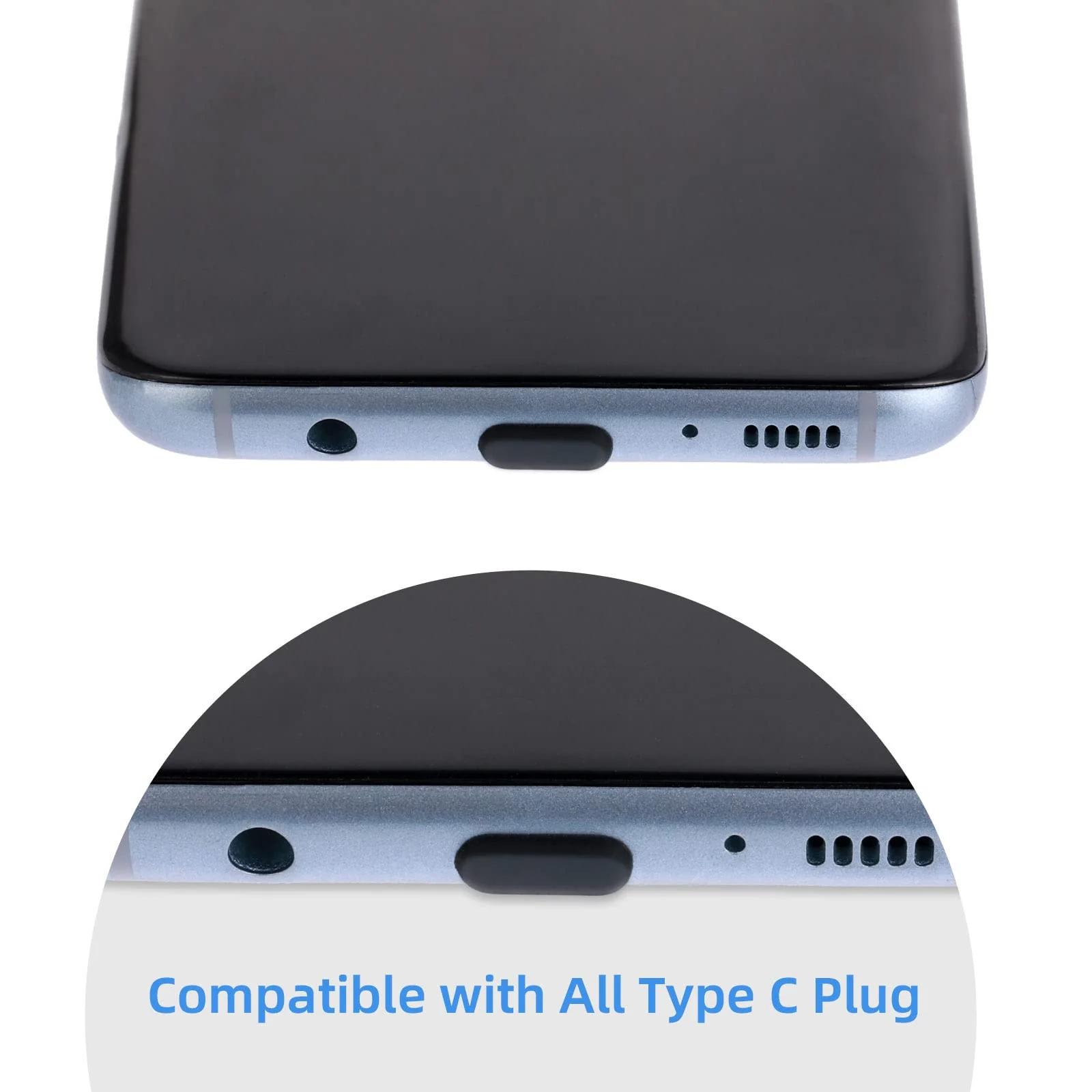 Giantree sile silikoonist USB-C tolmukaitse komplekt — tugev – lisavaade