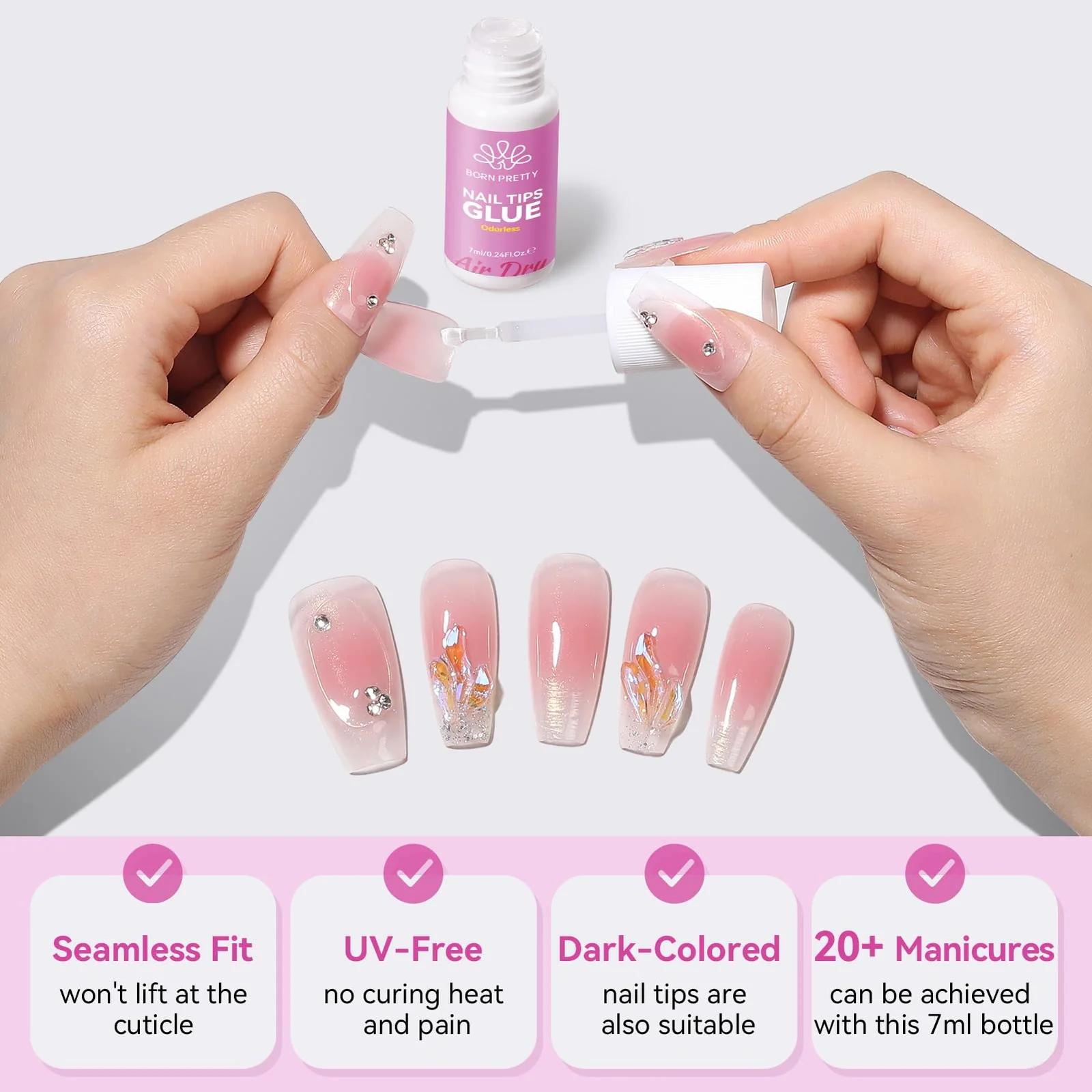 BORN PRETTY tugev küüneliim professionaalseks maniküüriks – lisavaade
