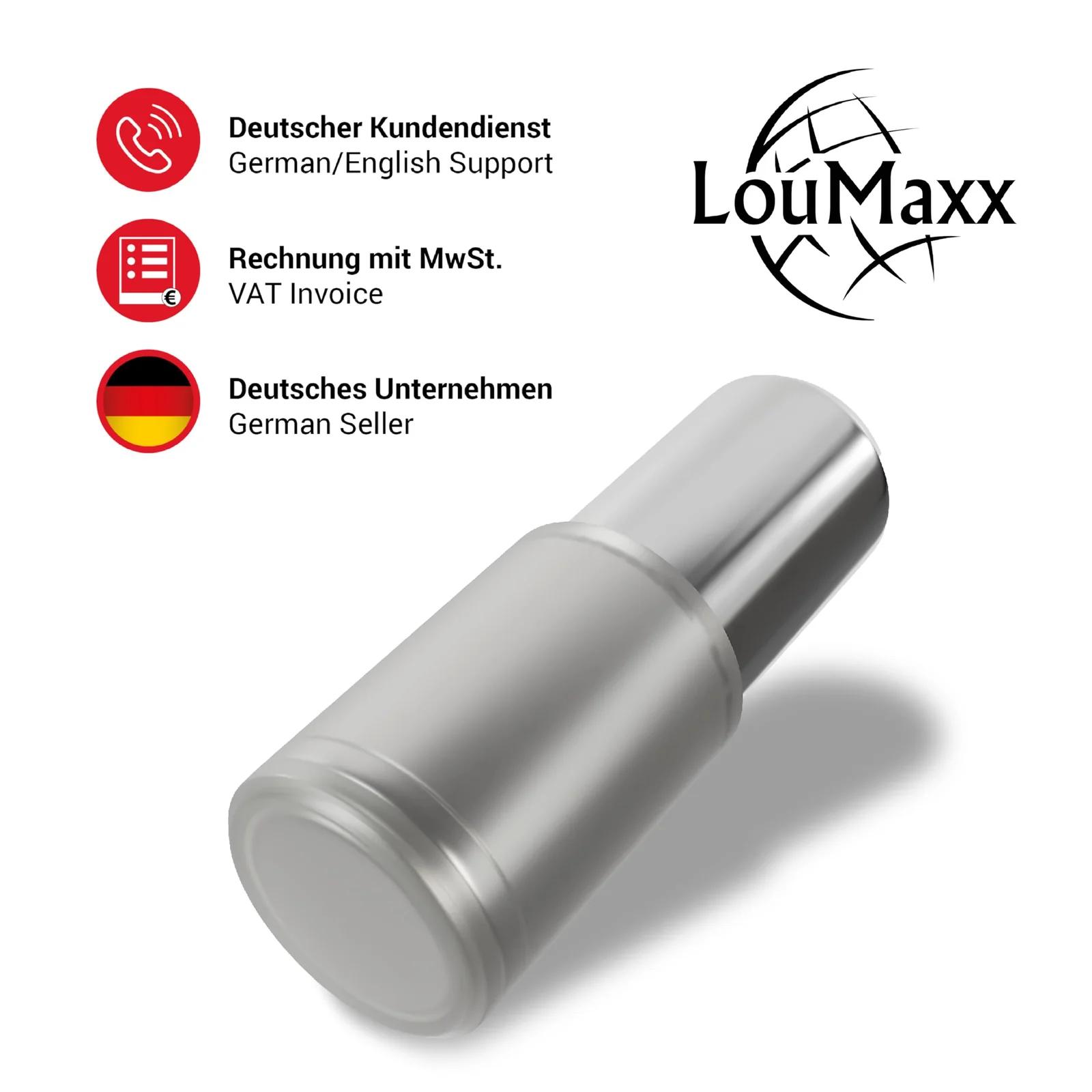 LouMaxx vastupidavad 5 mm klaasriiuli hoidjad – 20 tk komplekt – pilt 7