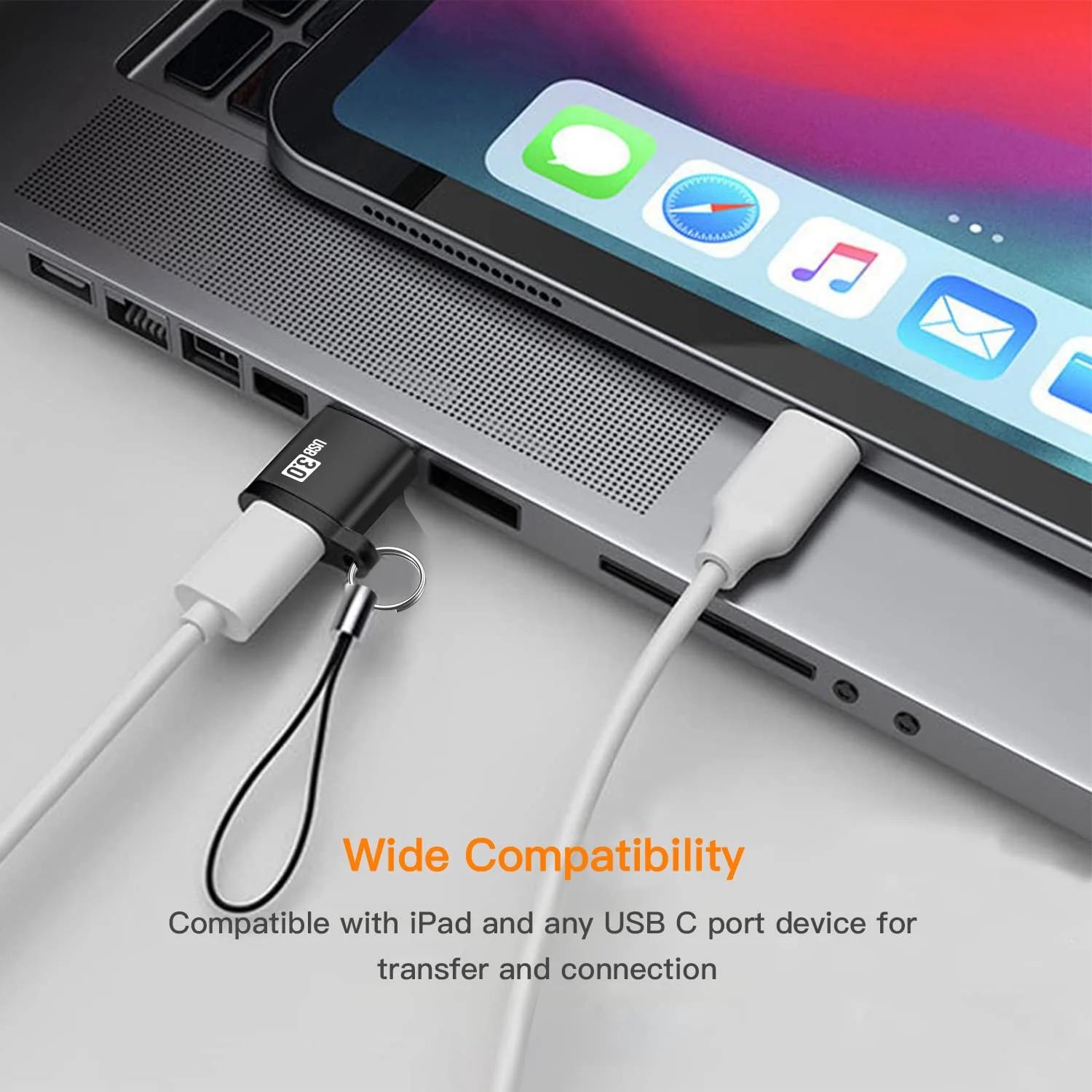 Omivine vastupidav USB-C adapter võtmehoidjaga – pilt 6