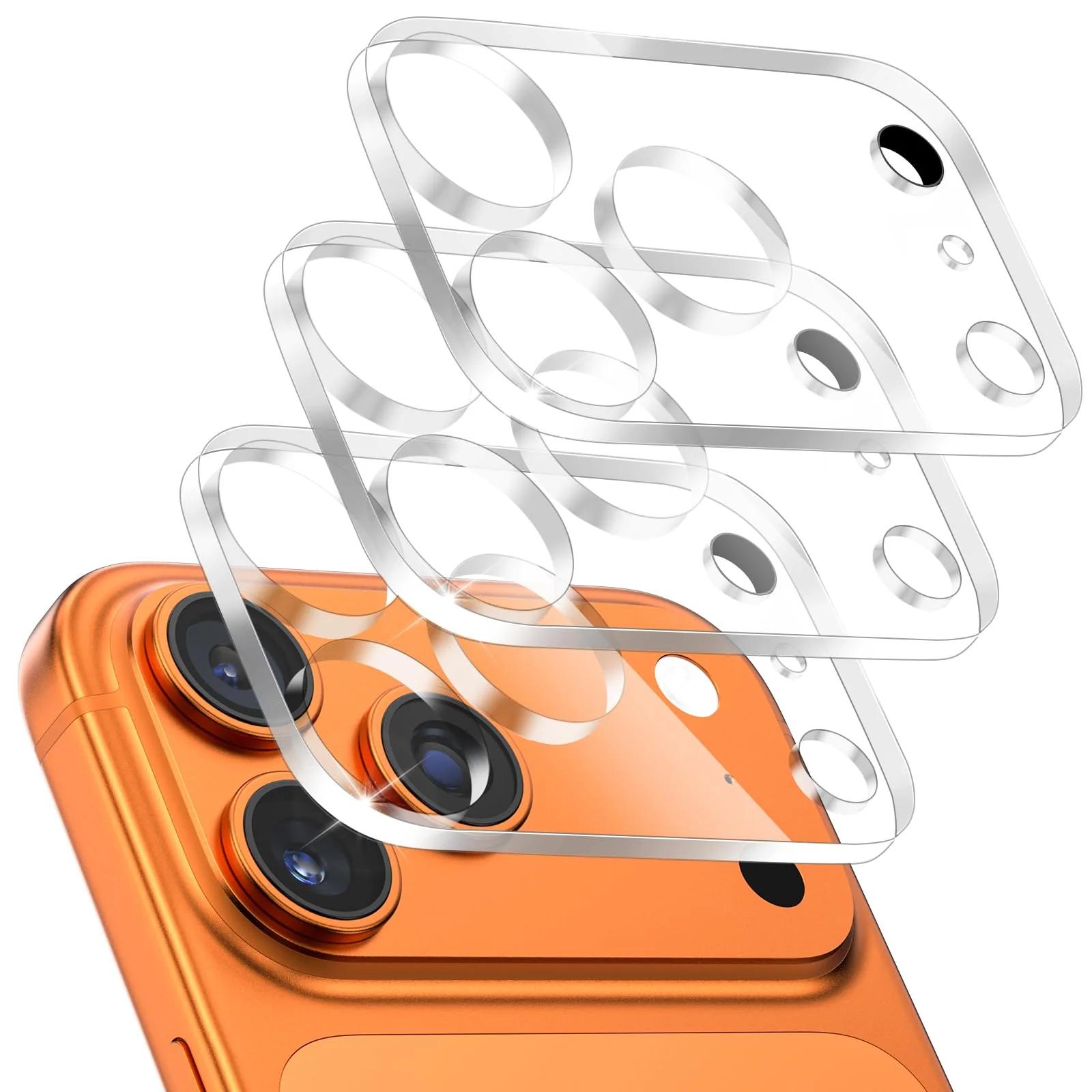 imluckies tugev klaasist kaamera kaitse iPhone 17 Pro jaoks
