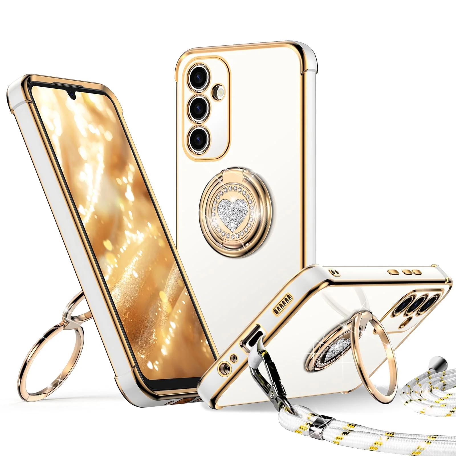 XYZ elegantsne kaitsekorpus roosakuldsed detailid Samsung A17 5G