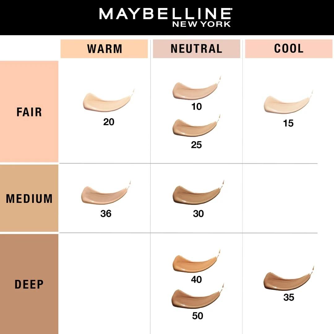 MAYBELLINE Fit Me! peitekreem – loomulik ja kergelt kattev sära – pilt 7