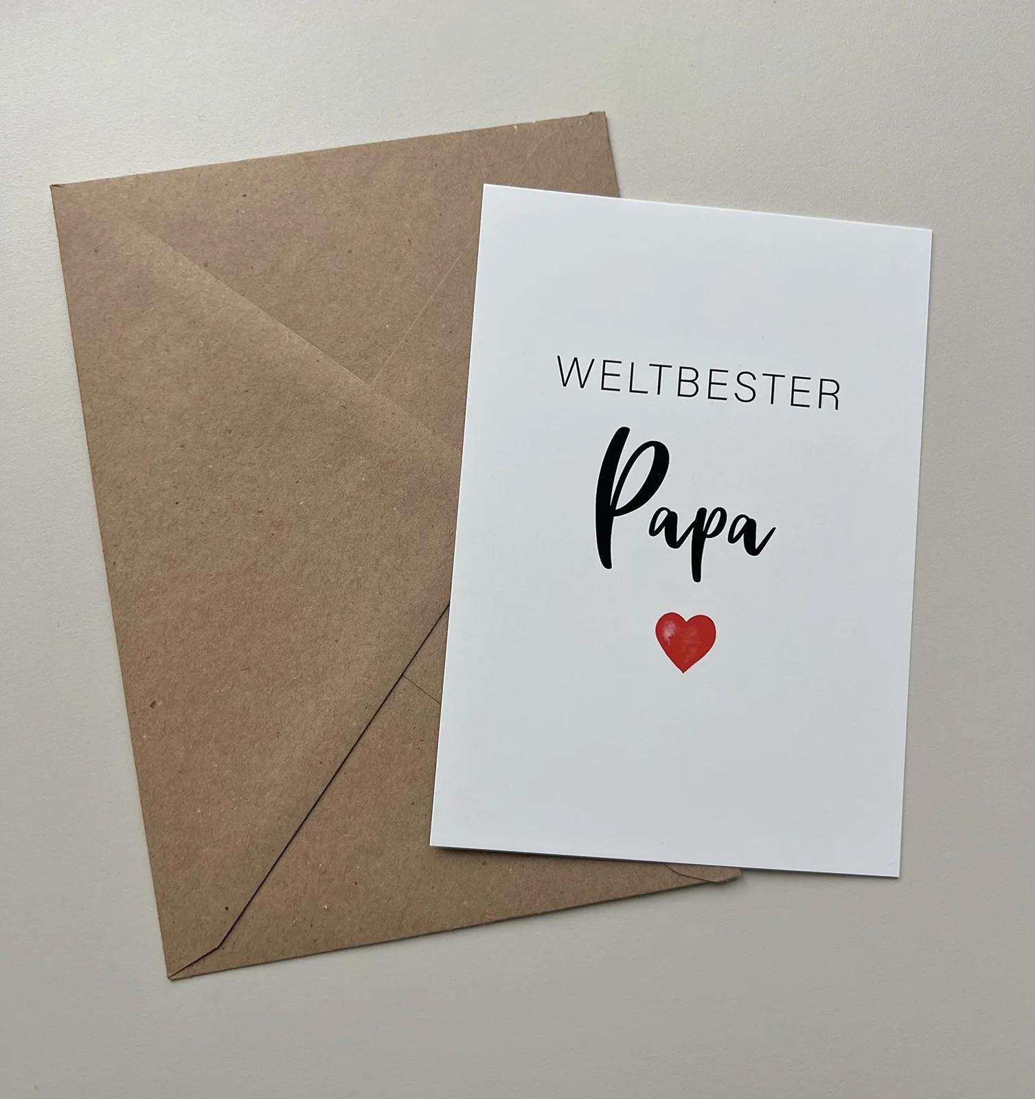 Generisch paks A6 postkaart koos kraft-ümbrikuga – pilt 7
