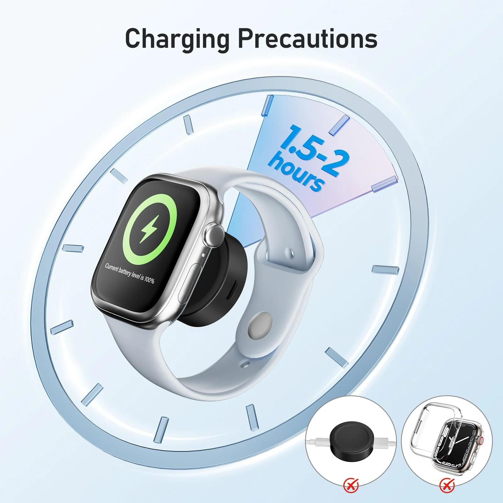 Elebase alumiiniumist kaasaskantav magnetlaadija Apple Watchile – lisavaade