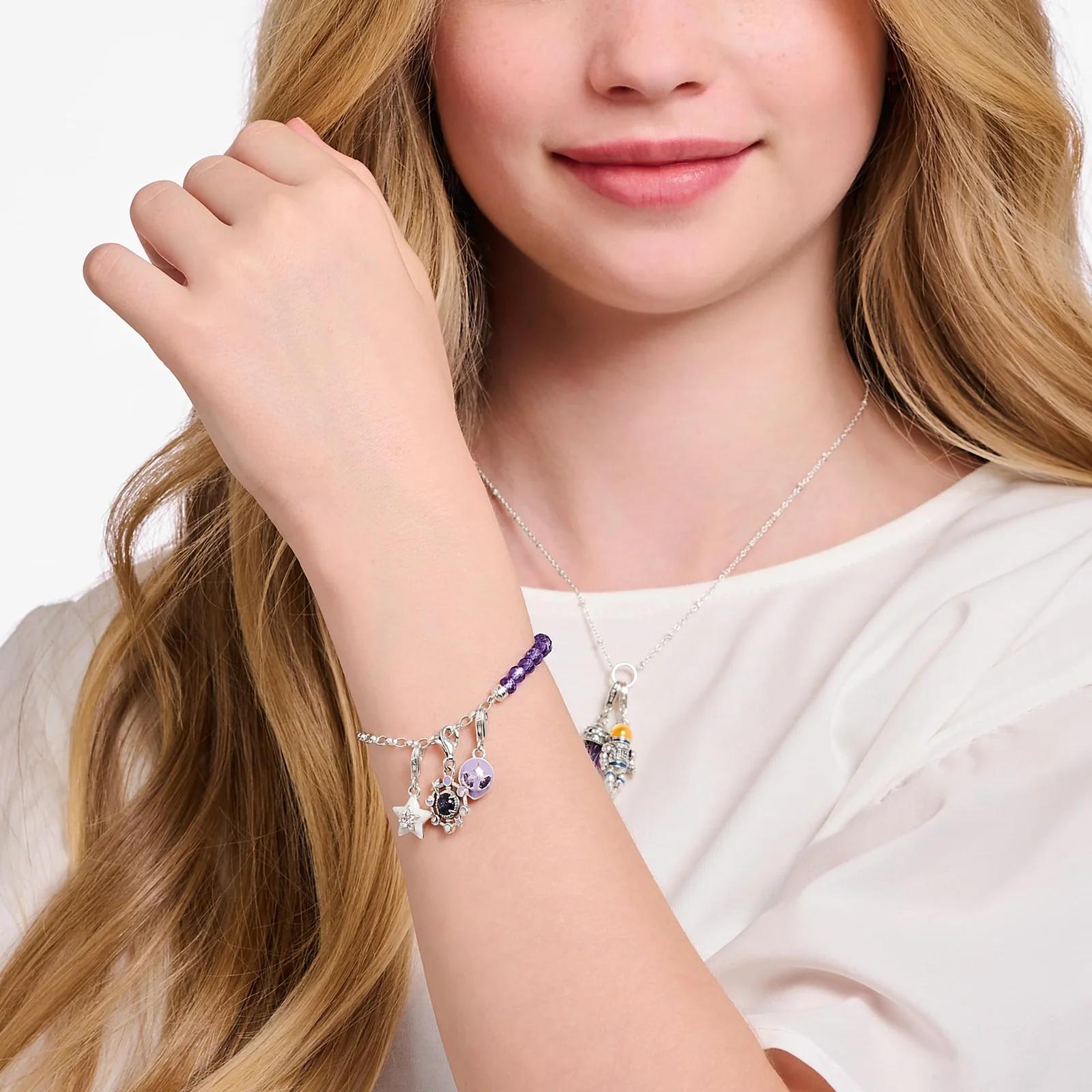 THOMAS SABO sterling-ster tähteripats valgete kividega – pakend ja tarvikud