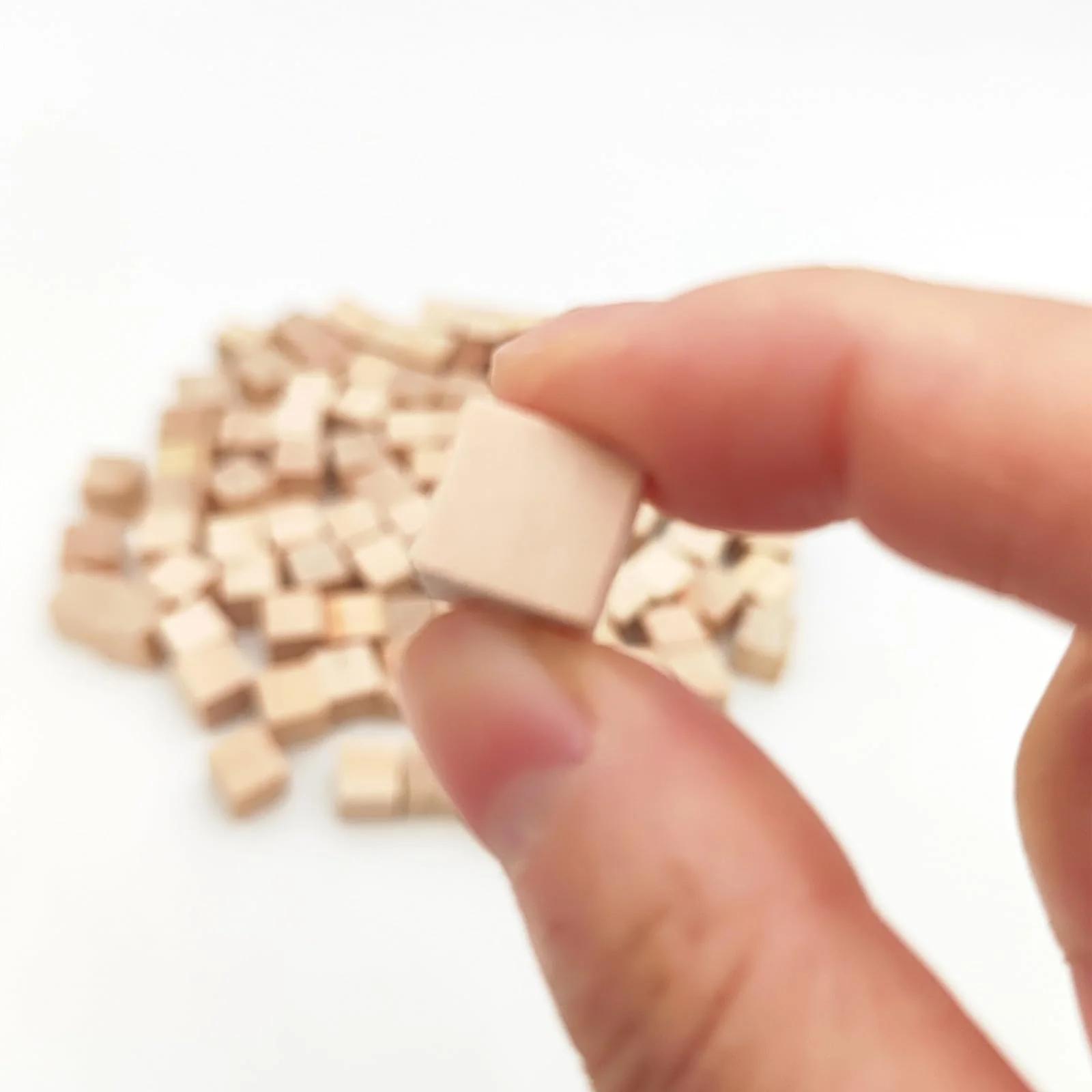 Anktily puitkuubikud 1 cm — naturaalsed DIY ja maalimiseks – lisavaade