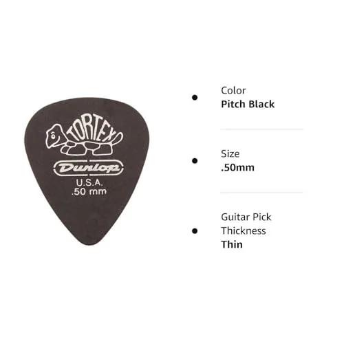 Jim Dunlop vastupidav Tortex plektrum kitarrimängijale — 0,50 mm – pilt 7
